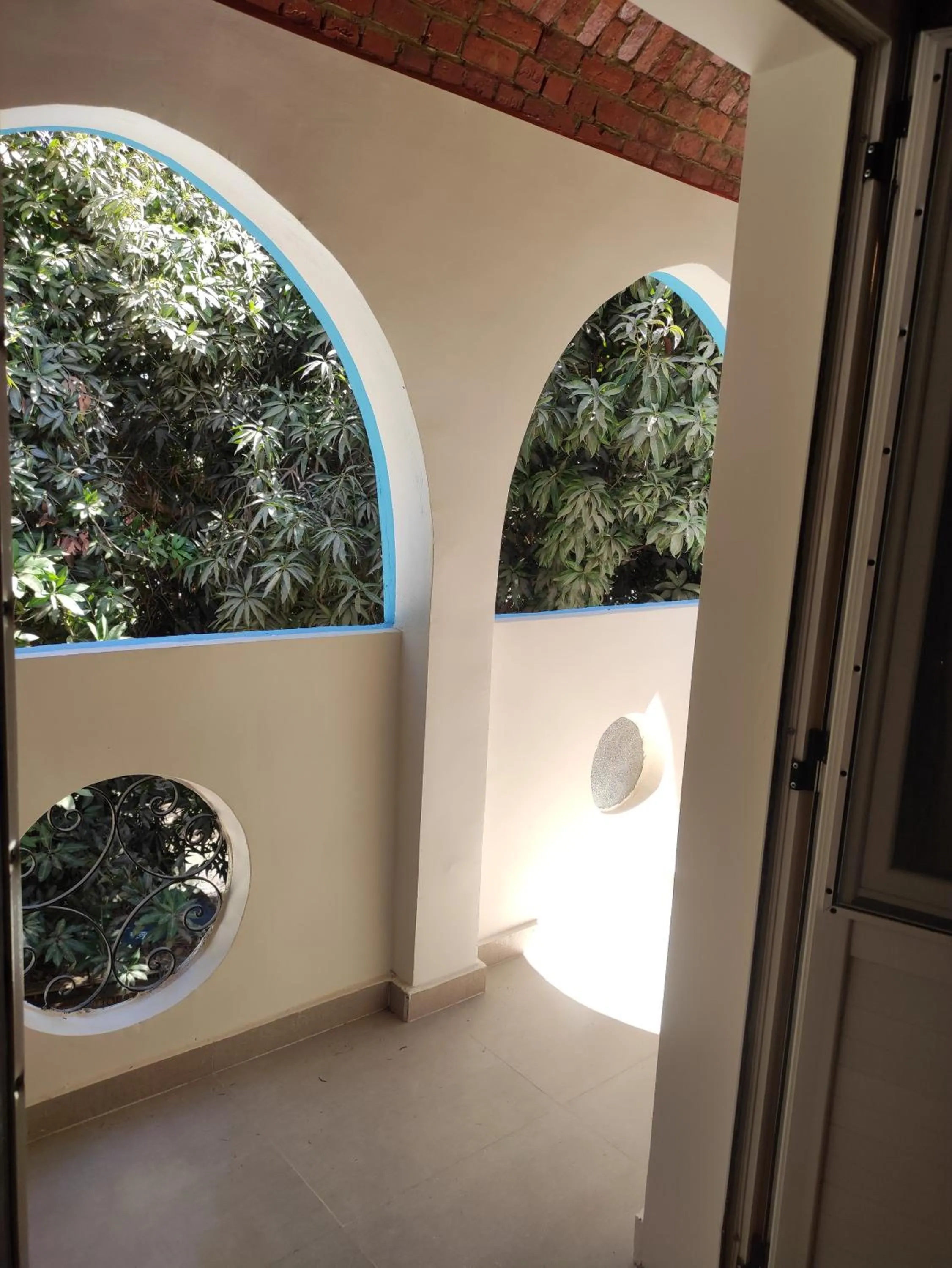 Garden view in Maghrabi's Guest house