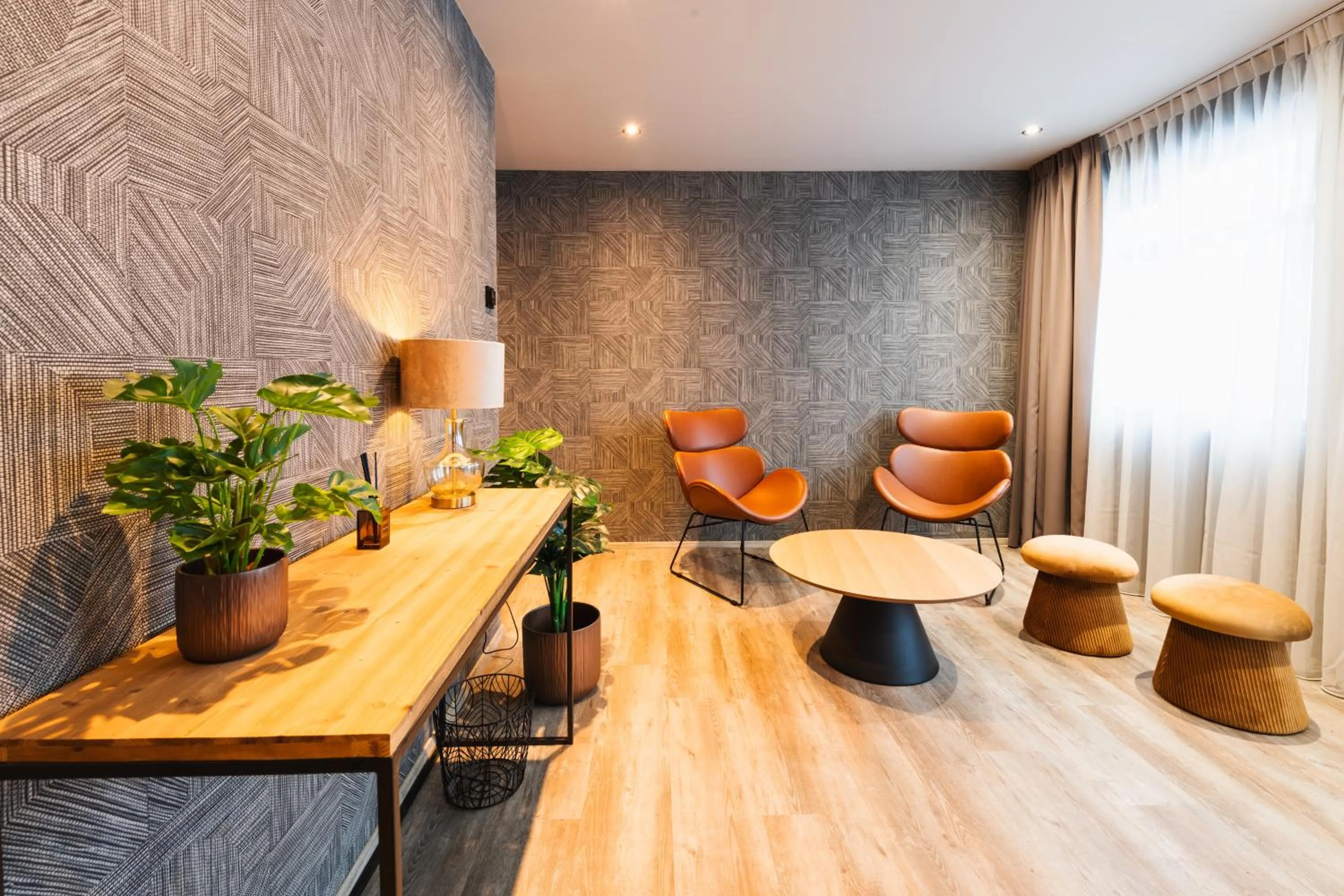 Seating area in Centrum Hotel