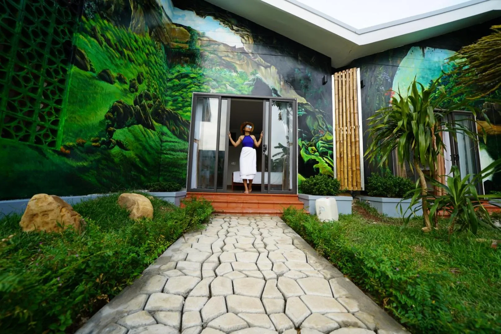 Garden in Commander Lodge