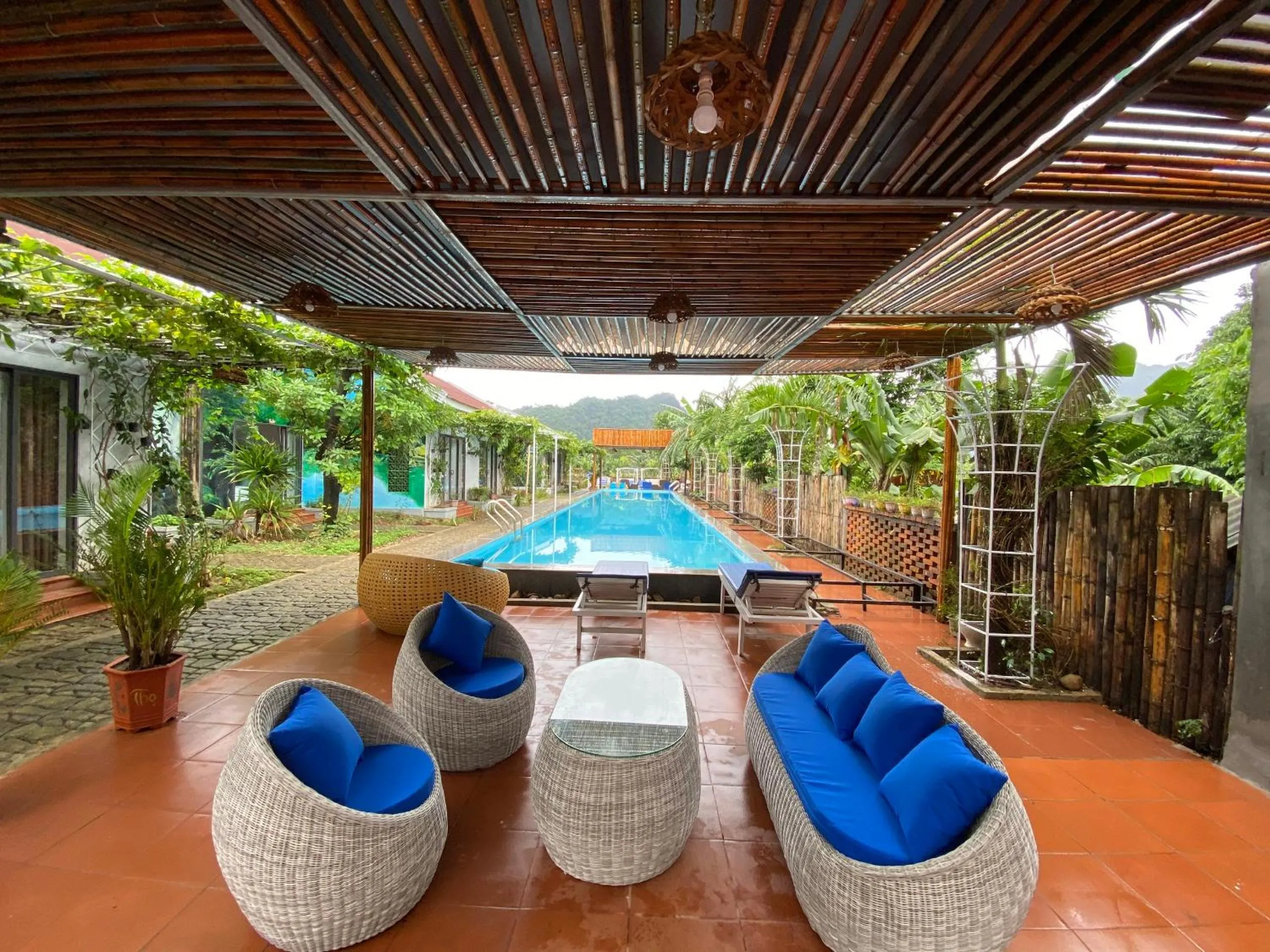 Swimming pool in Commander Lodge