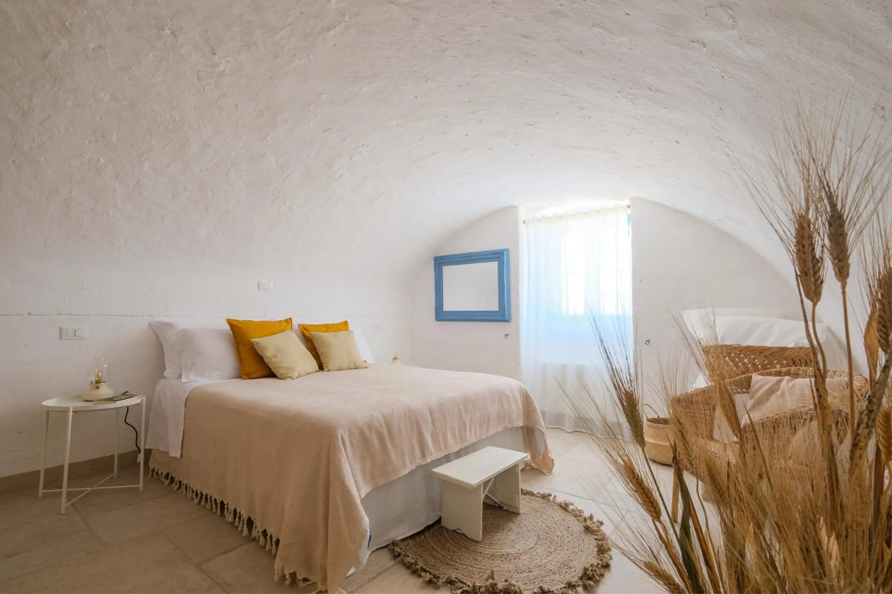 Bedroom, Bed in Masseria Mammella