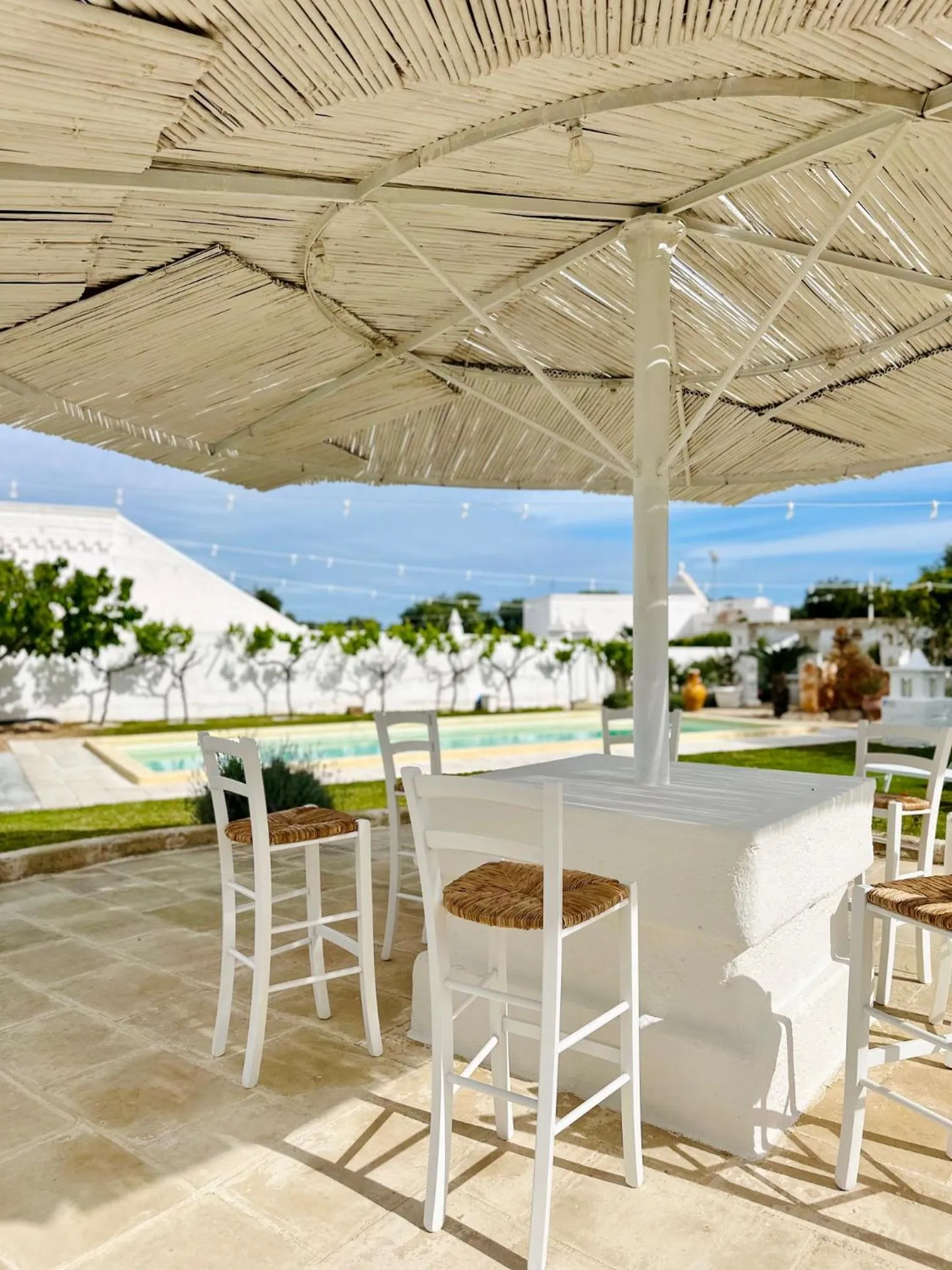 Patio in Masseria Mammella