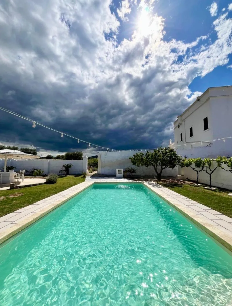Swimming pool in Masseria Mammella