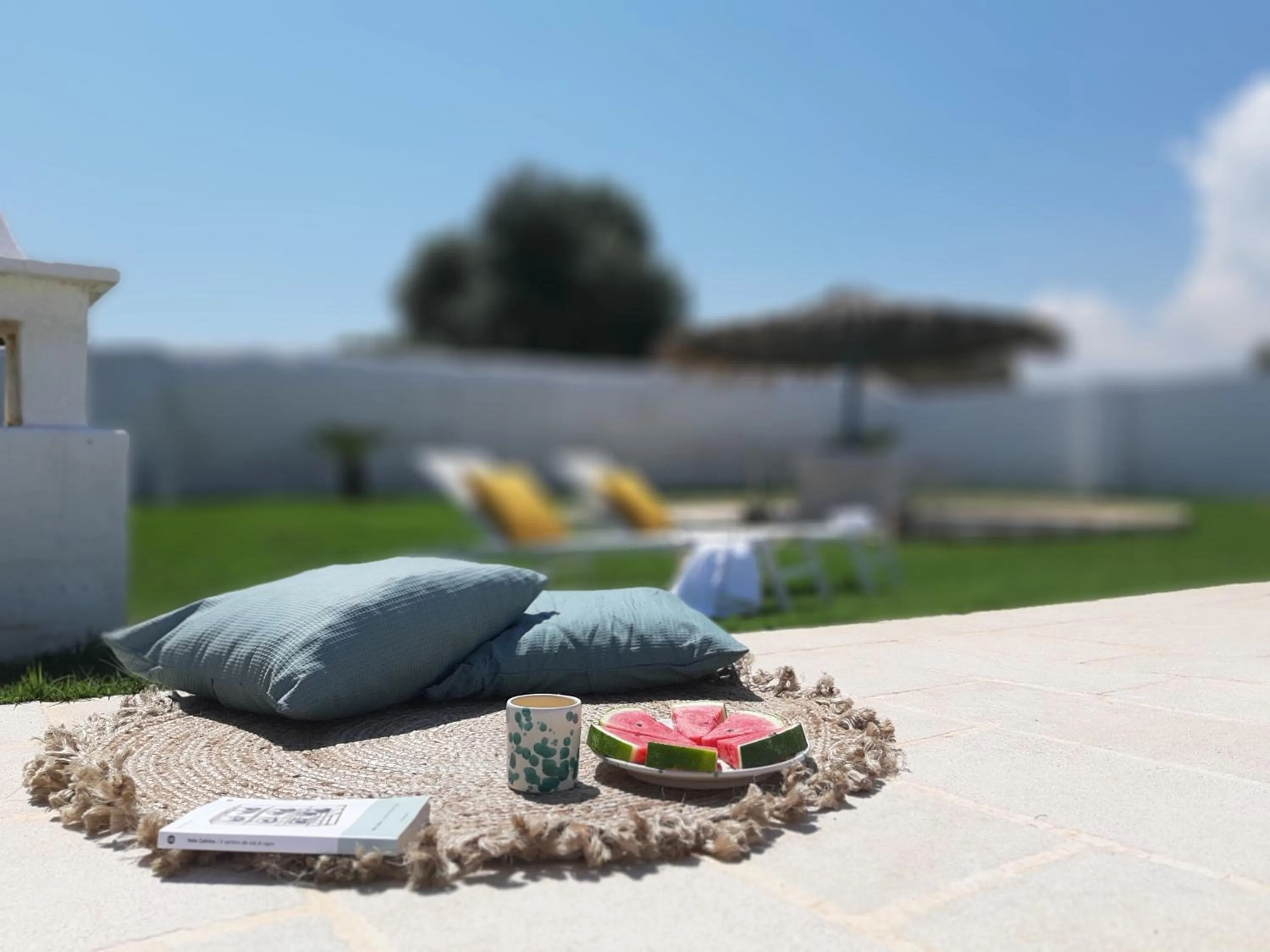 Garden view in Masseria Mammella