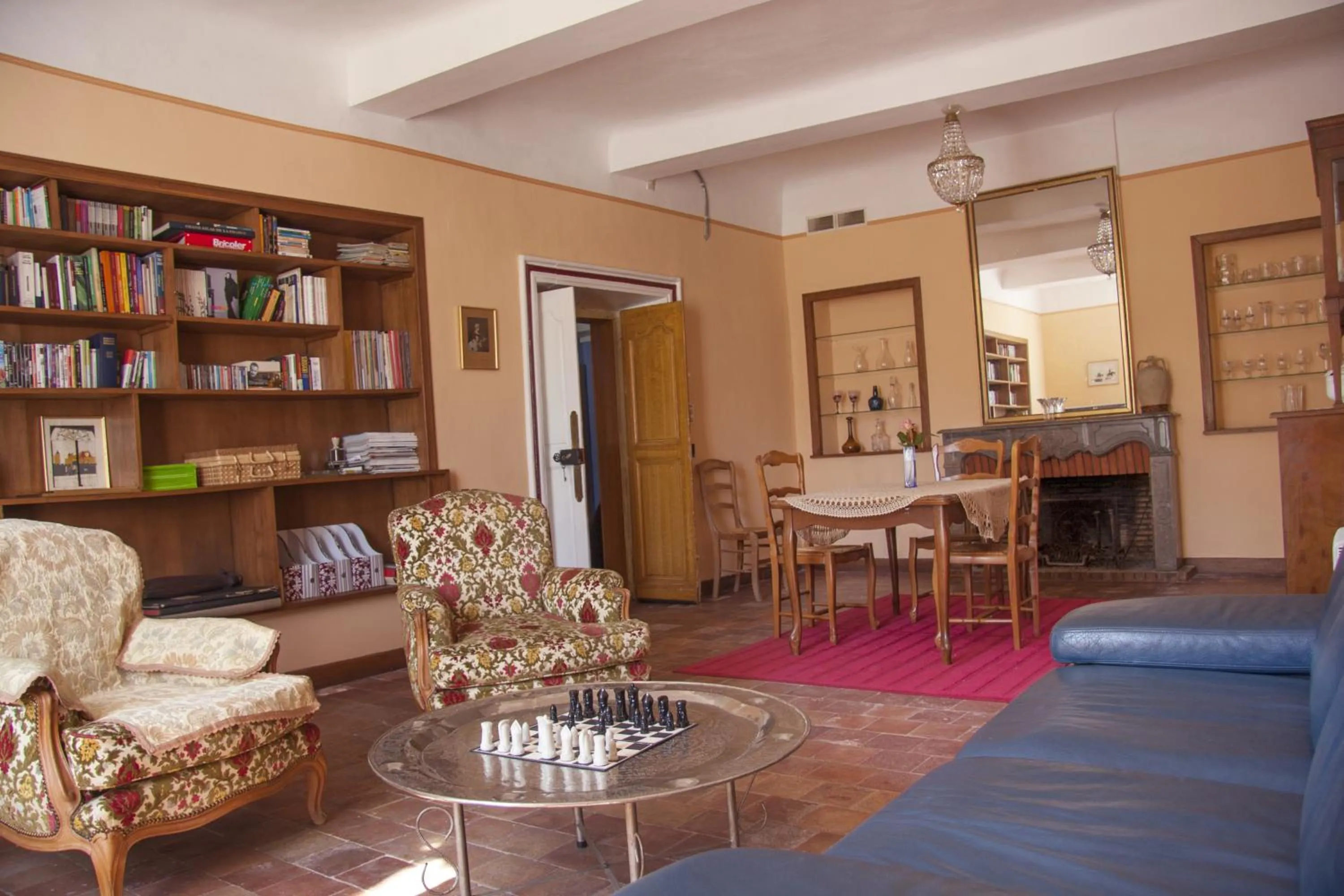 Library in Domaine Mas Pigné