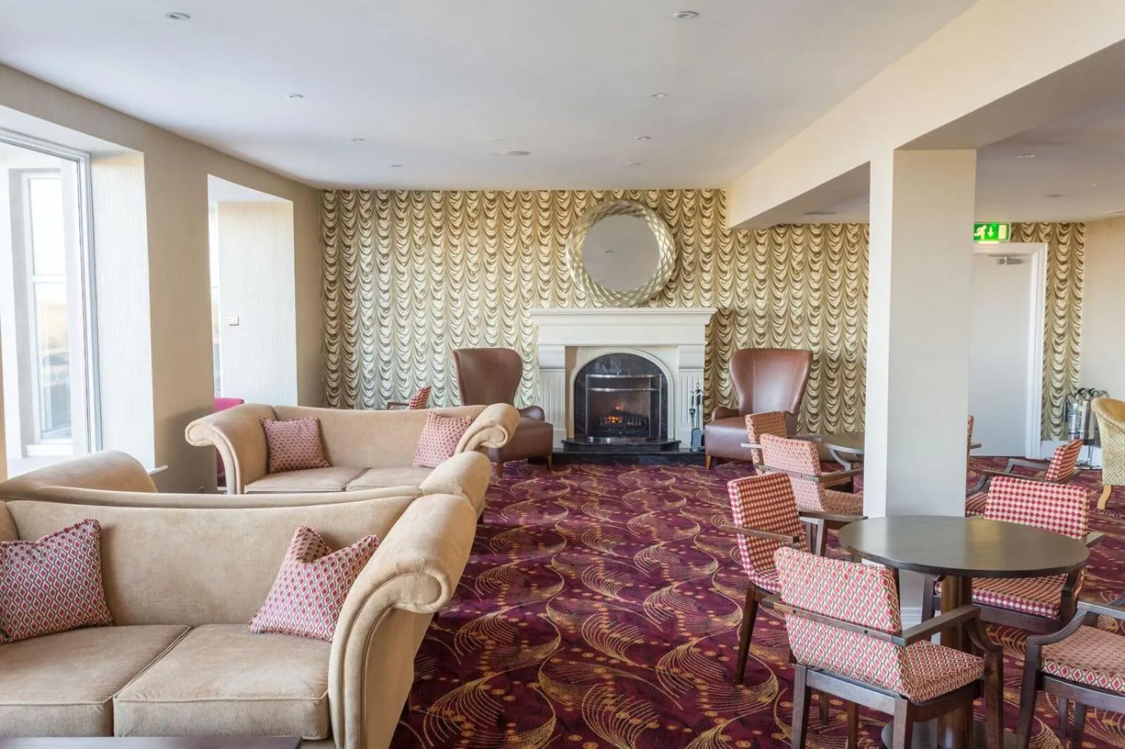 Seating area in Shandon Hotel & Spa