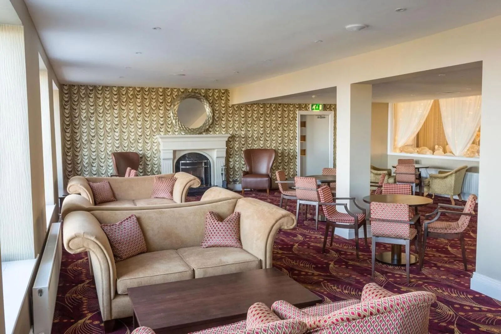 Communal lounge/ TV room in Shandon Hotel & Spa