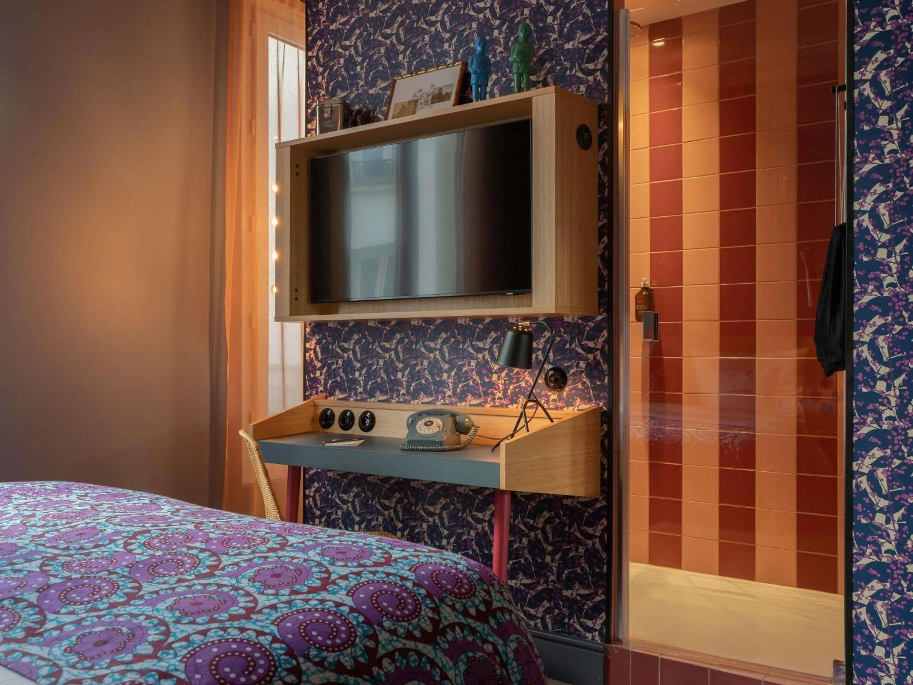 Bedroom in 25hours Hotel Terminus Nord