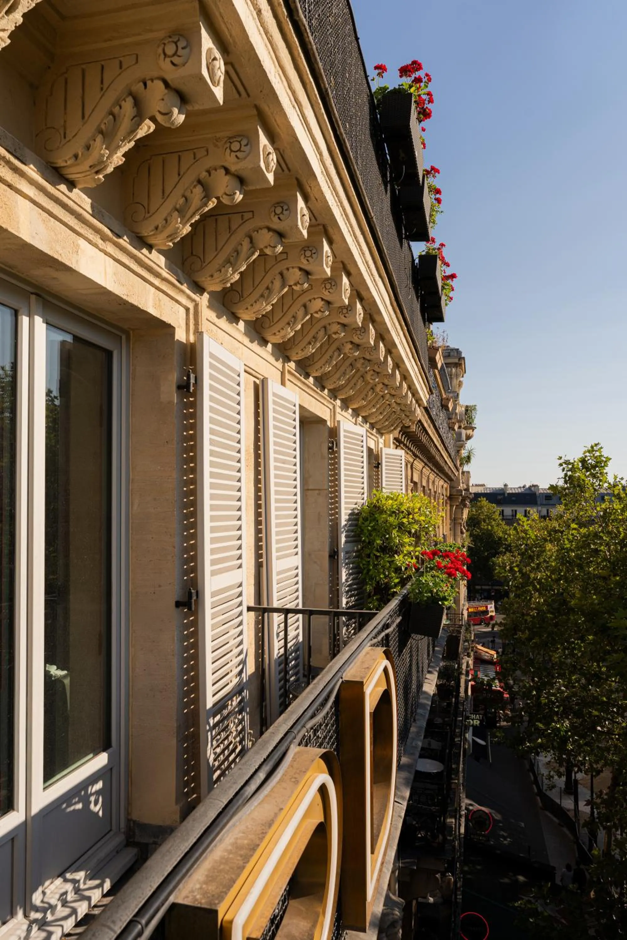 Balcony/Terrace in 25hours Hotel Terminus Nord