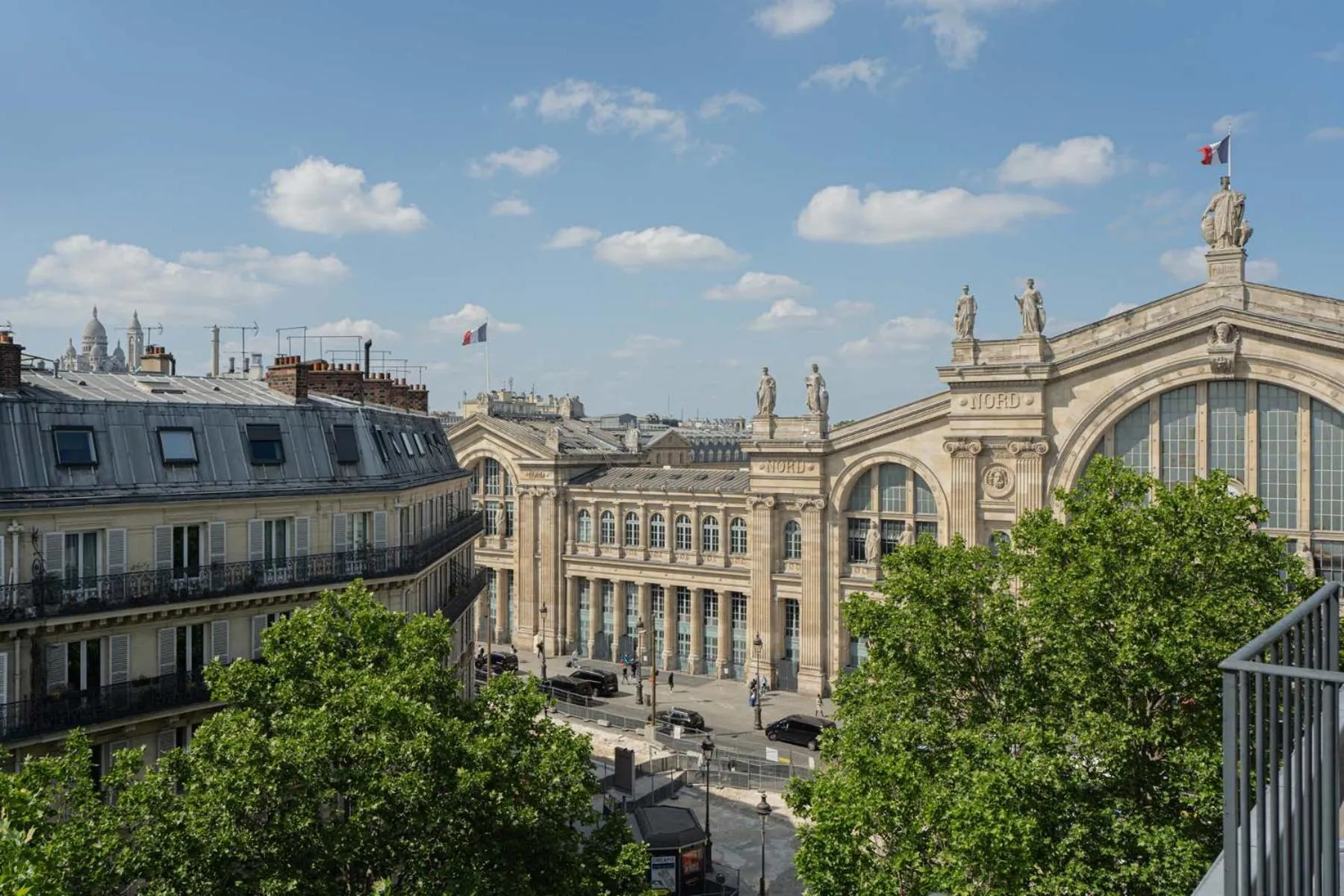 View (from property/room) in 25hours Hotel Terminus Nord