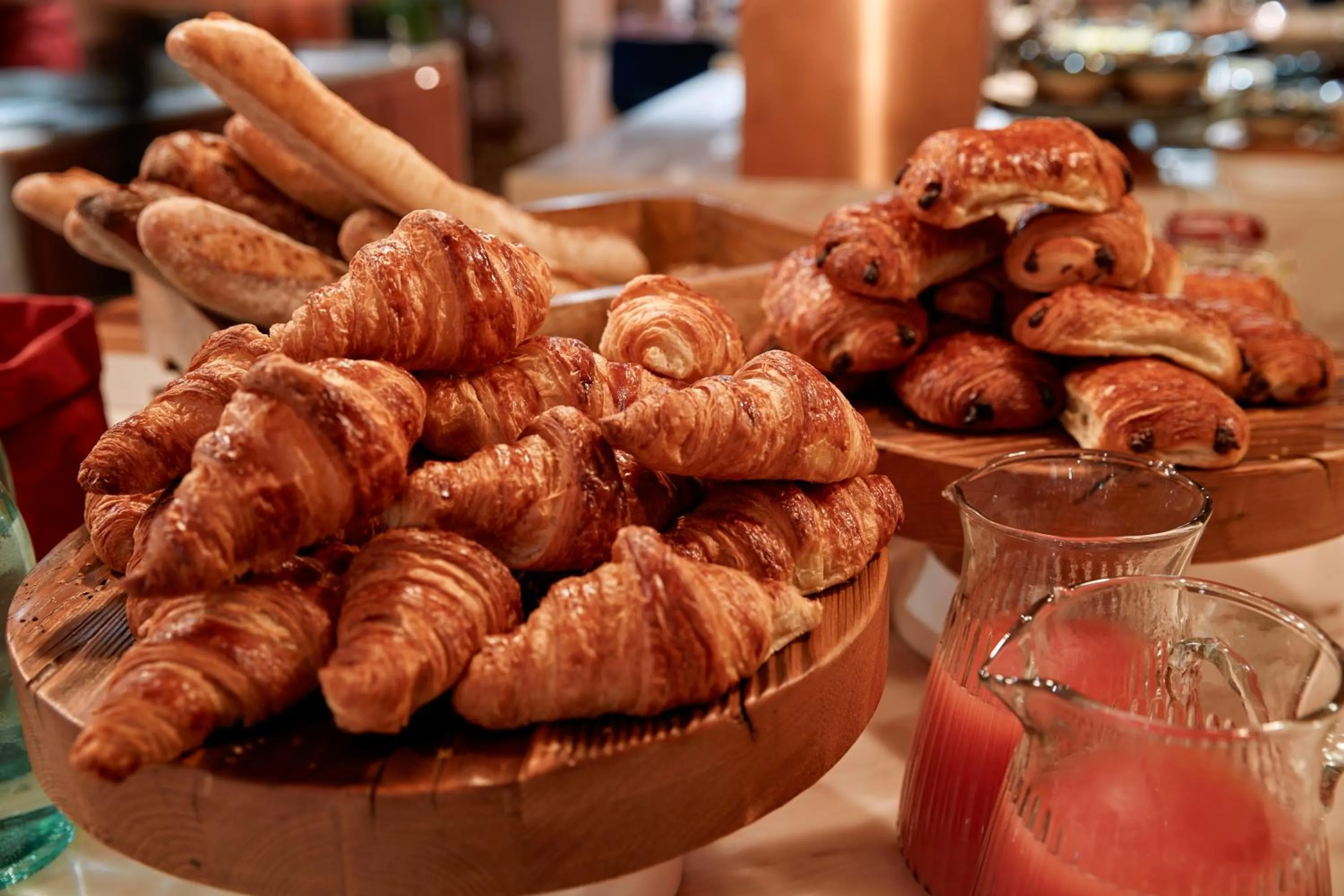 Buffet breakfast in 25hours Hotel Terminus Nord