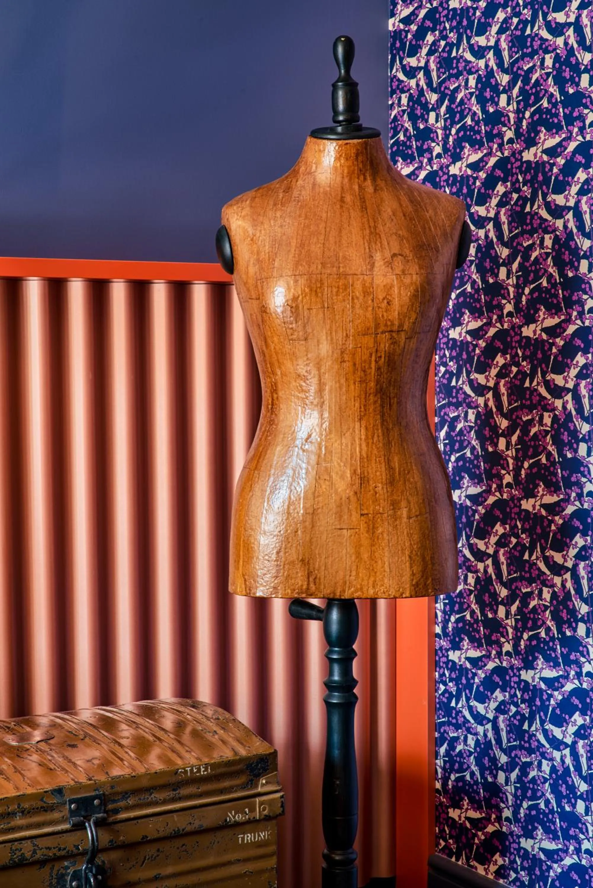 Decorative detail in 25hours Hotel Terminus Nord