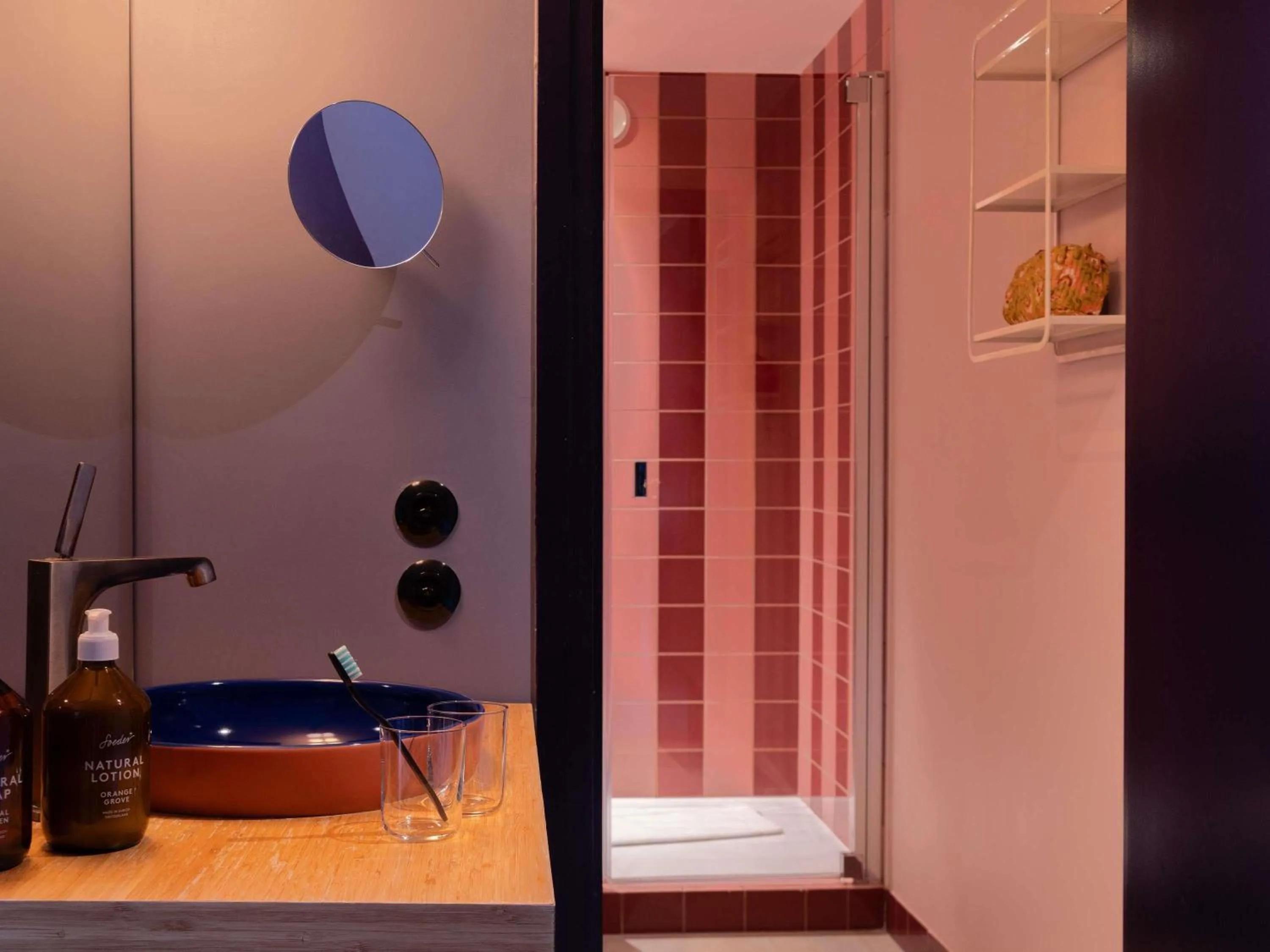 Bedroom in 25hours Hotel Terminus Nord