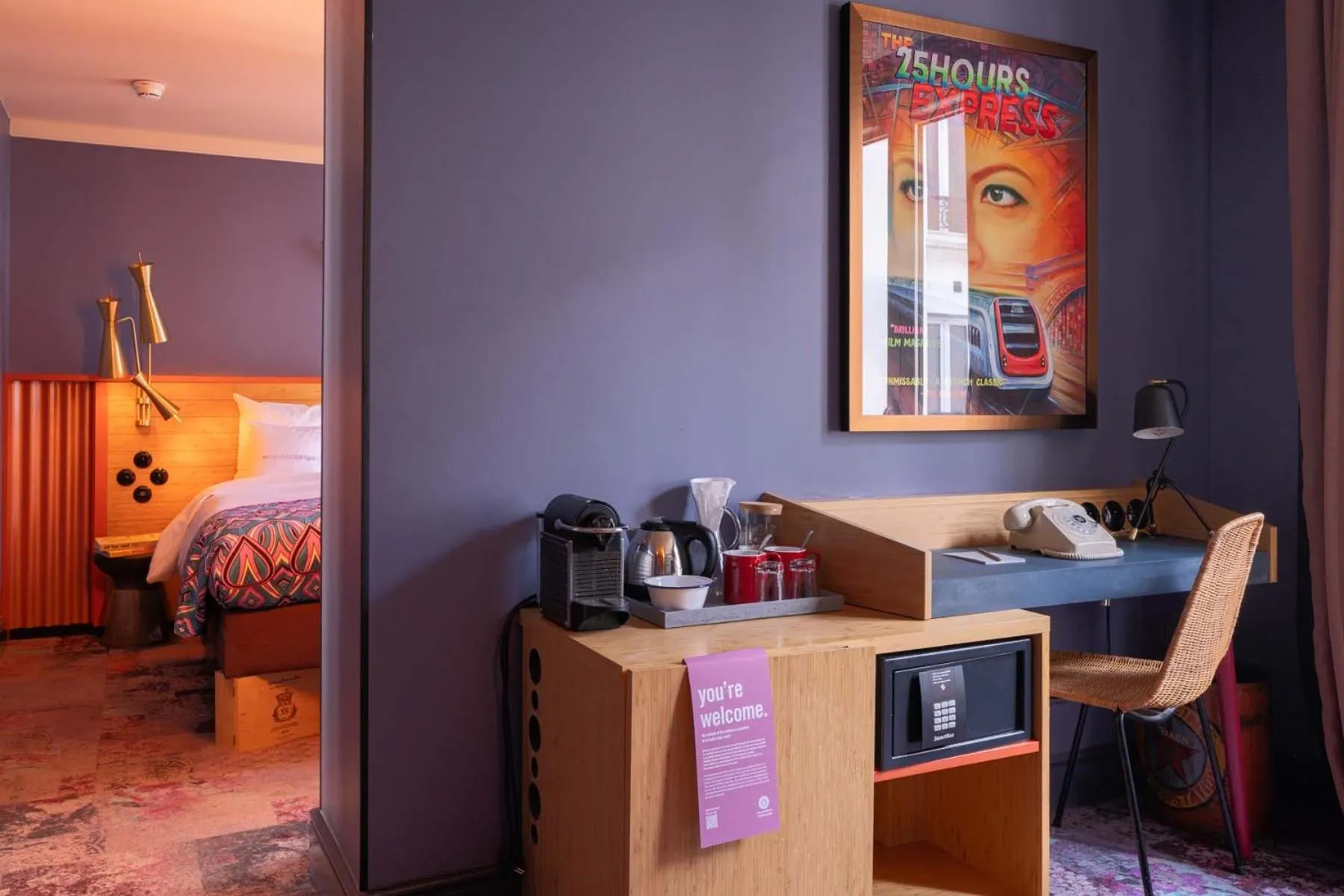 Bedroom, Bed in 25hours Hotel Terminus Nord