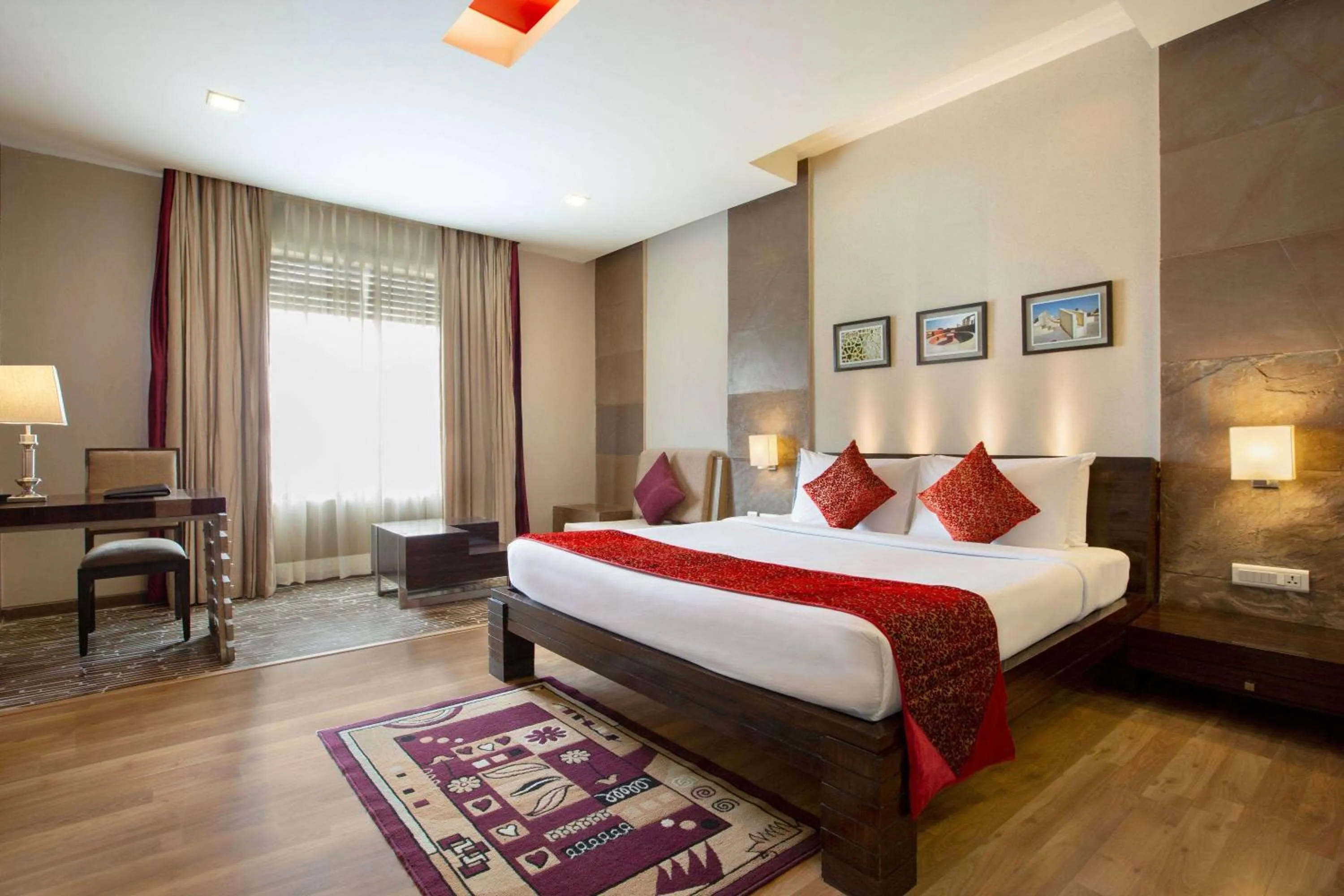 Bed in Ramada Ajmer