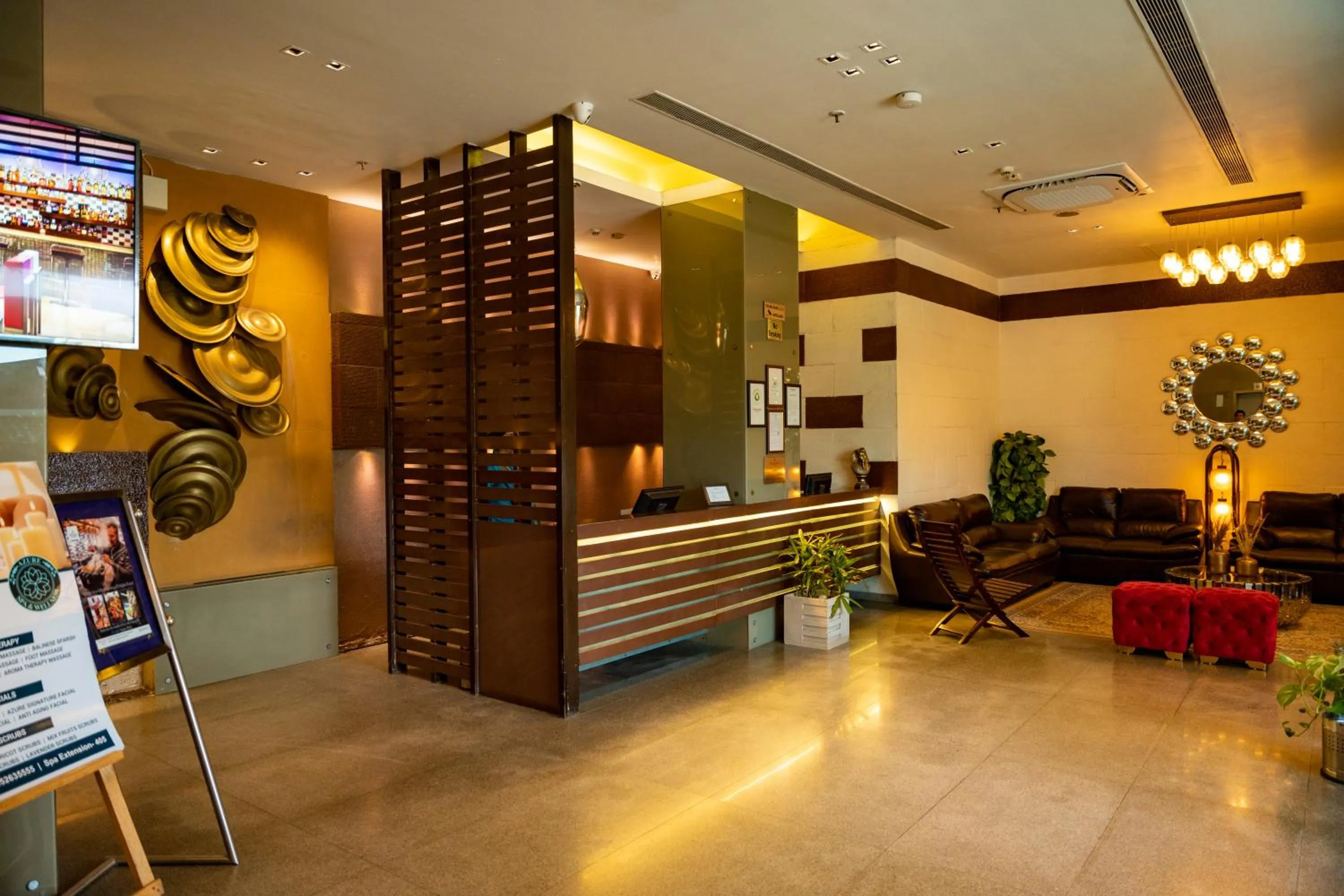 Lobby or reception in Ramada Ajmer