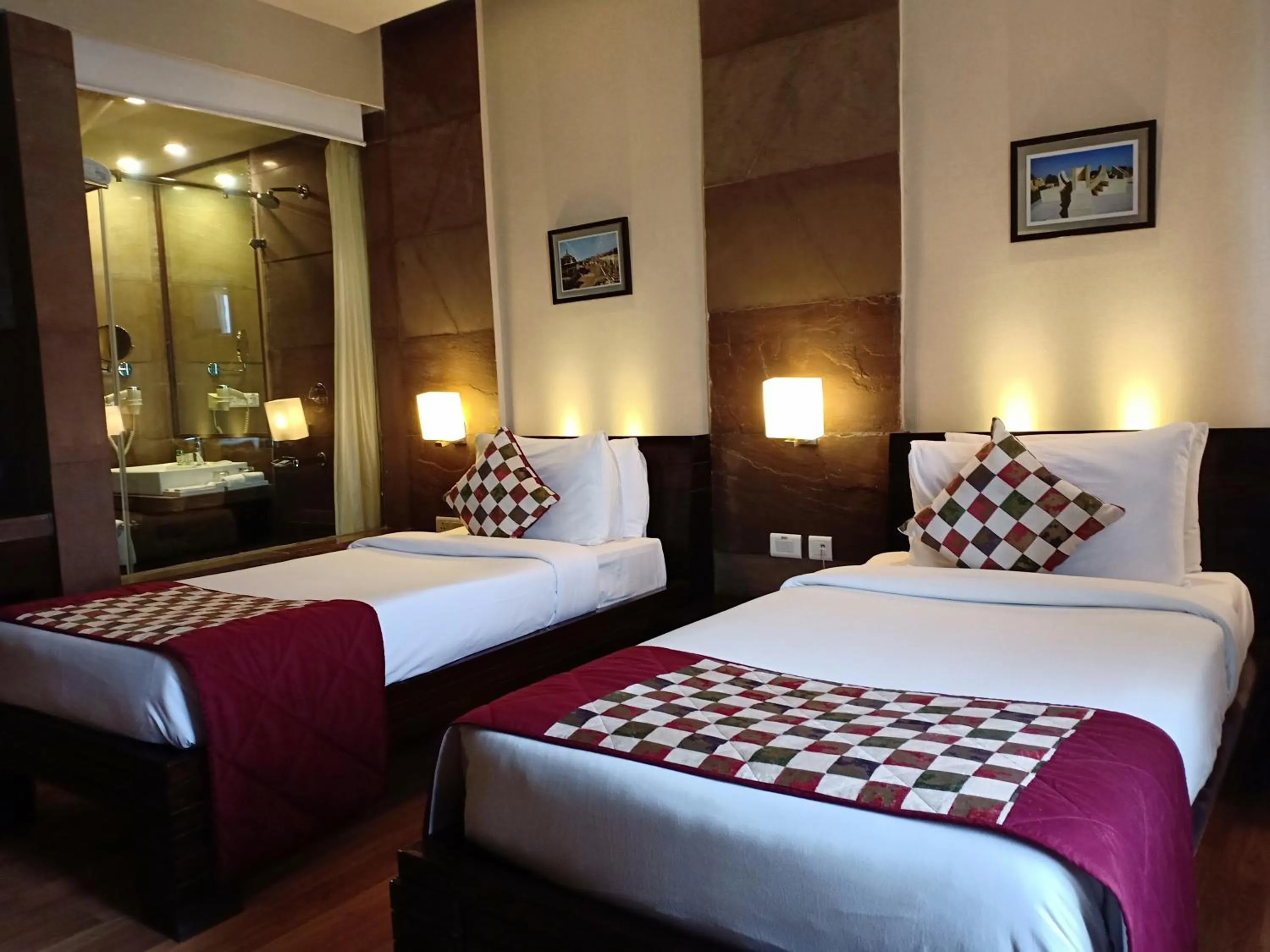 Bed in Ramada Ajmer