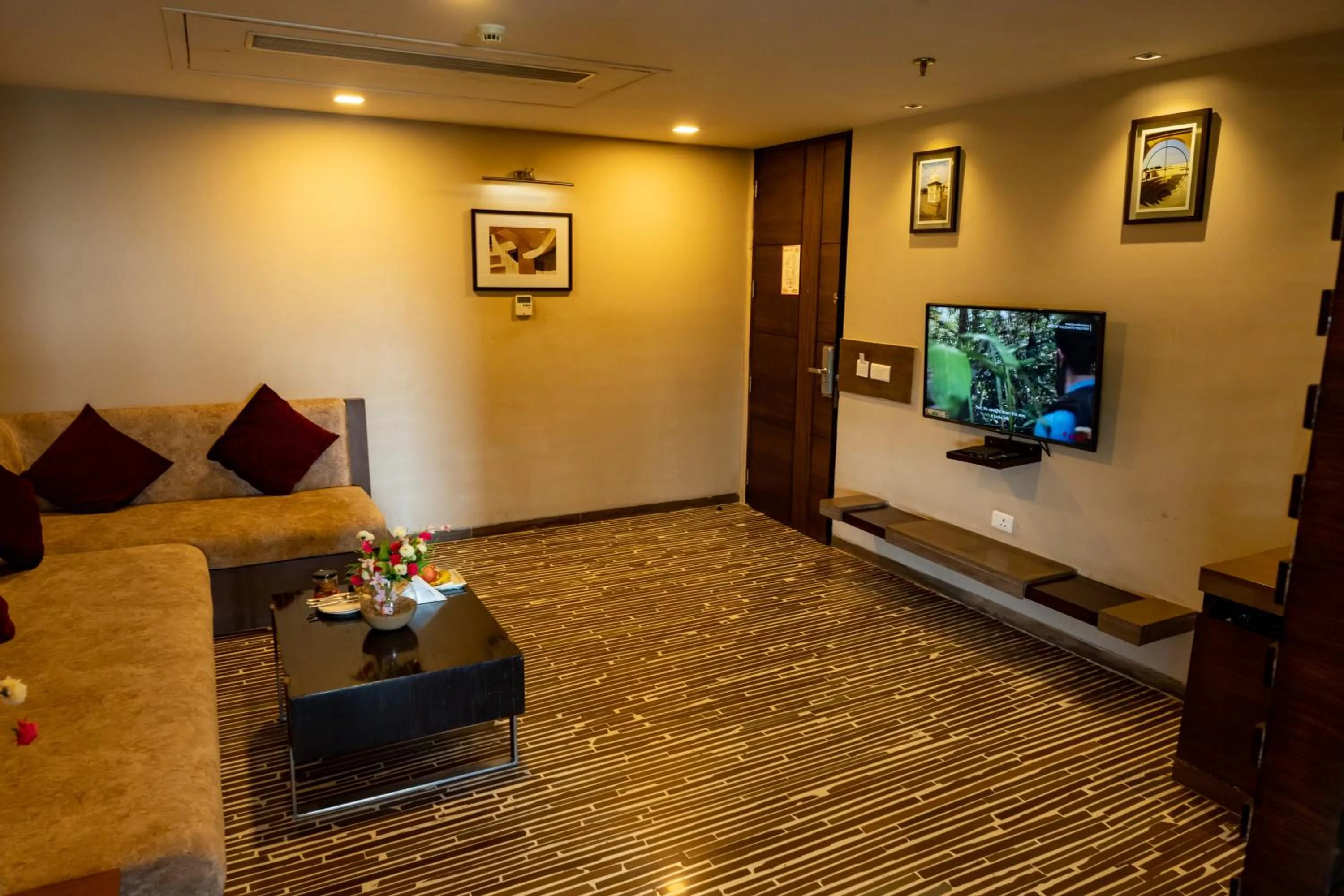 Seating area in Ramada Ajmer