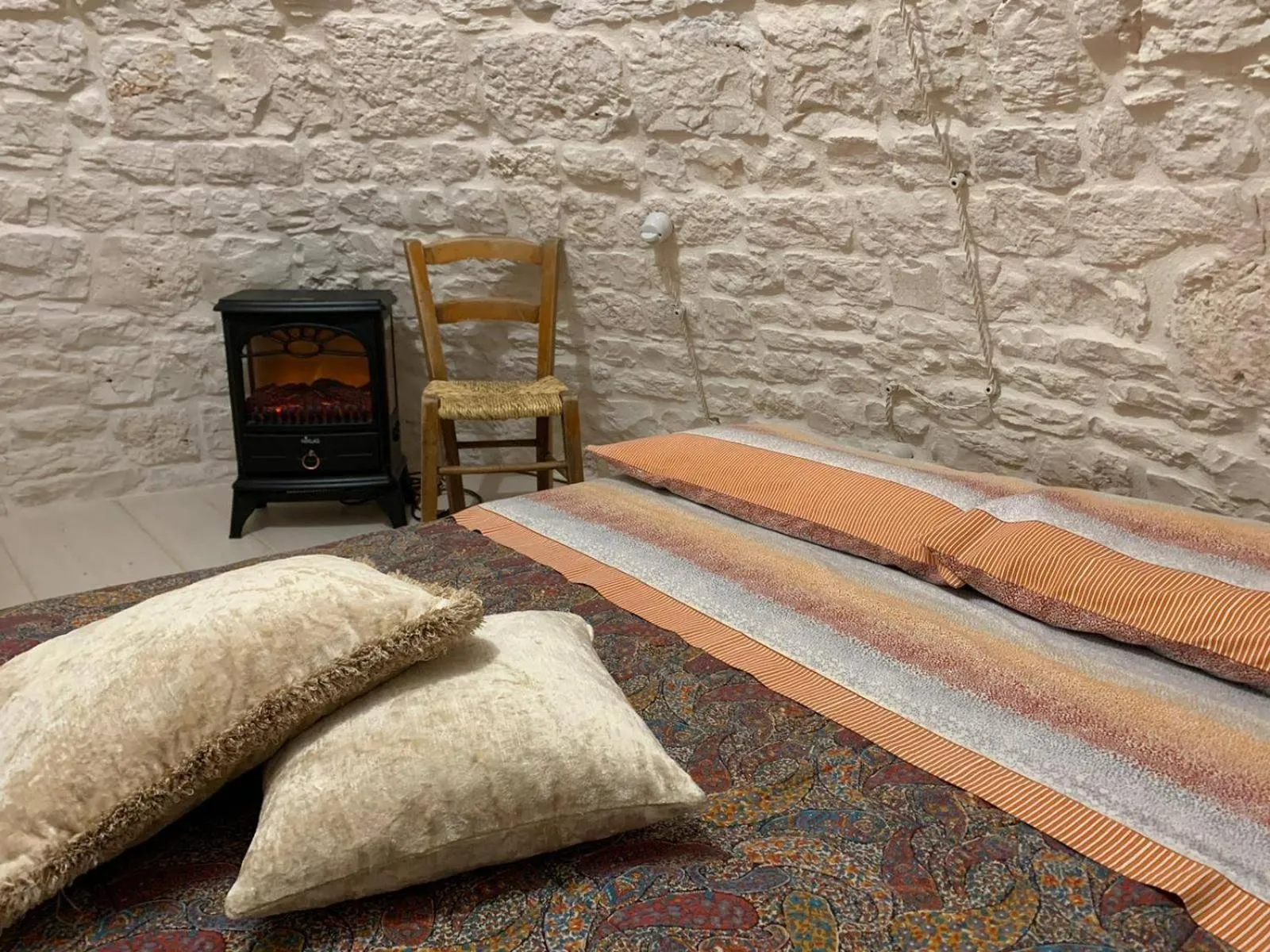 Bedroom, Bed in Trulli Occhi Di Pietra