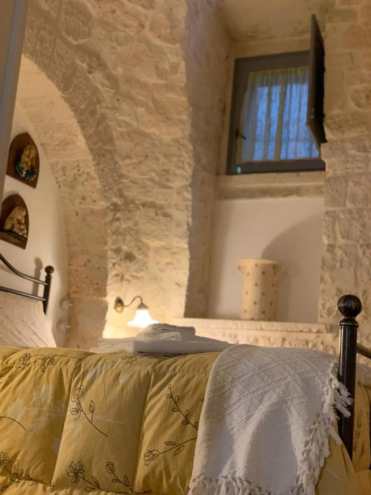 Bedroom, Bed in Trulli Occhi Di Pietra