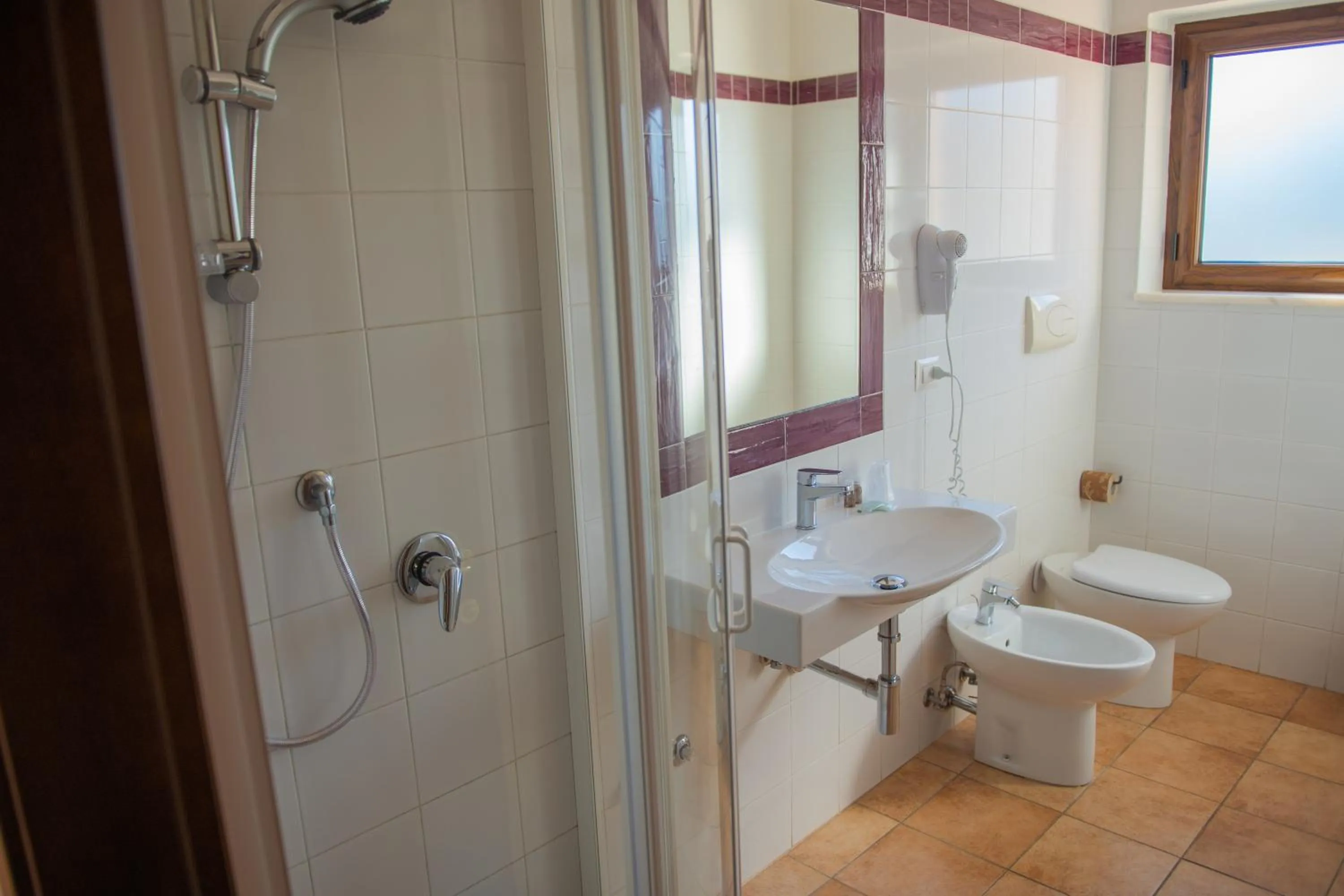 Shower in Hotel Caluna Charme