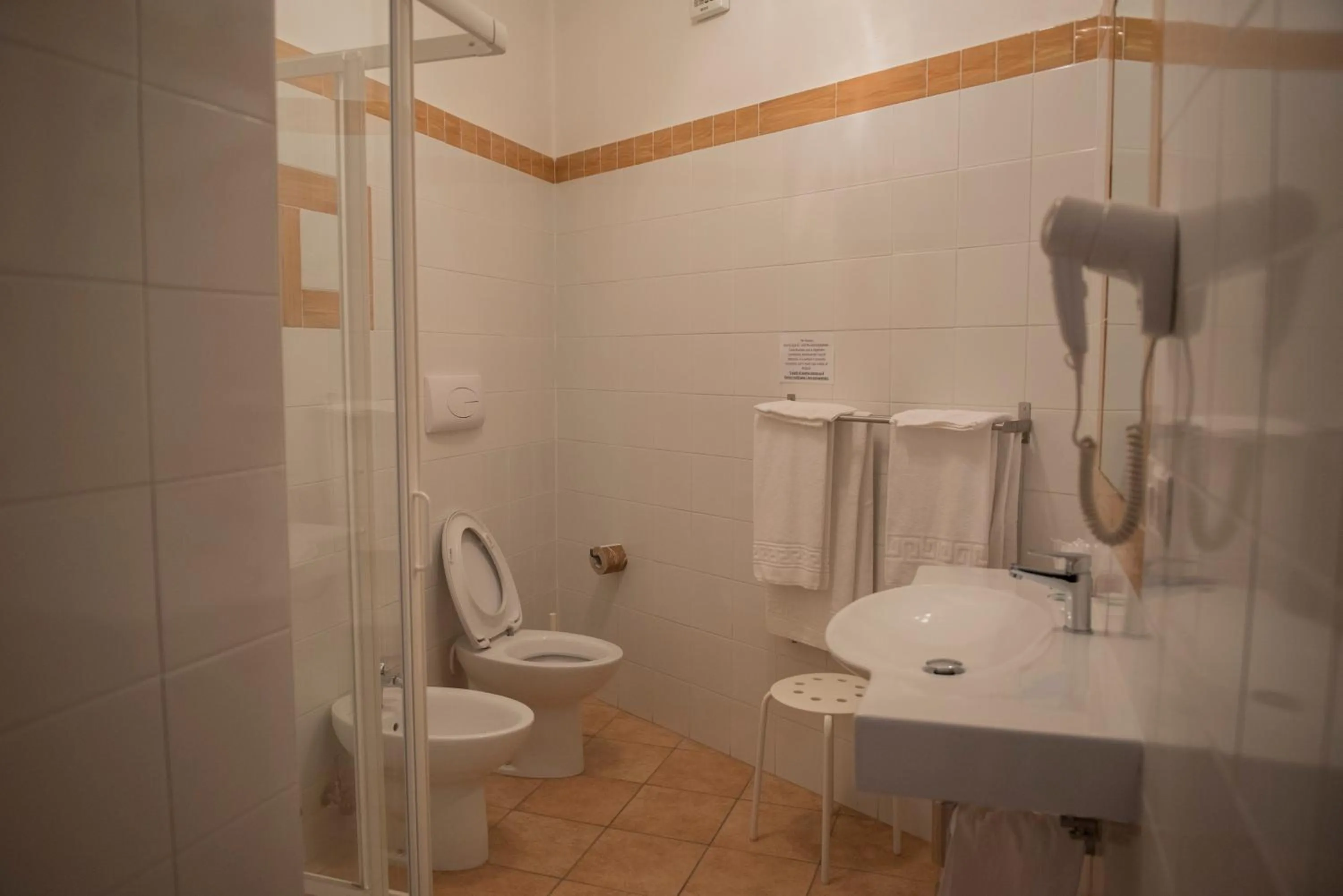 Toilet in Hotel Caluna Charme