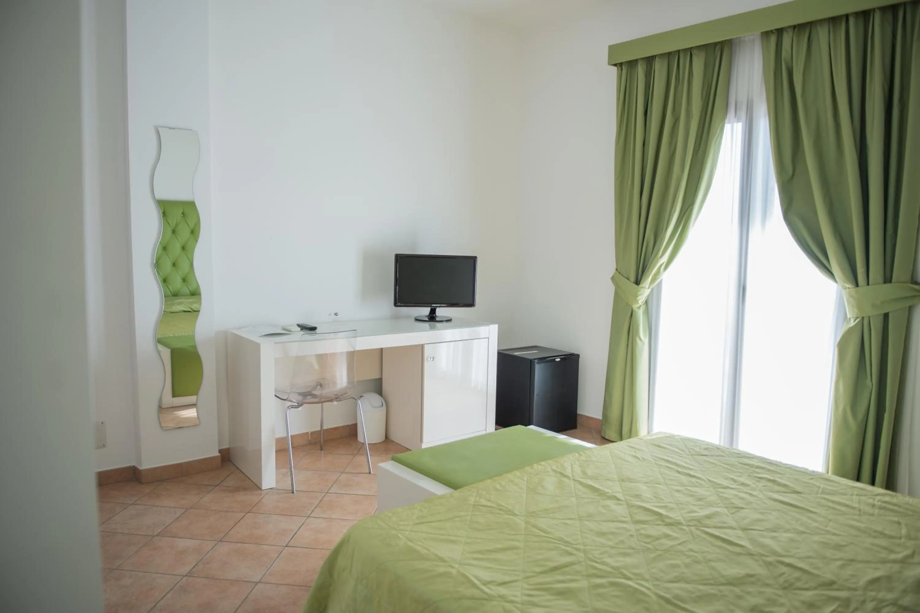 Bed in Hotel Caluna Charme