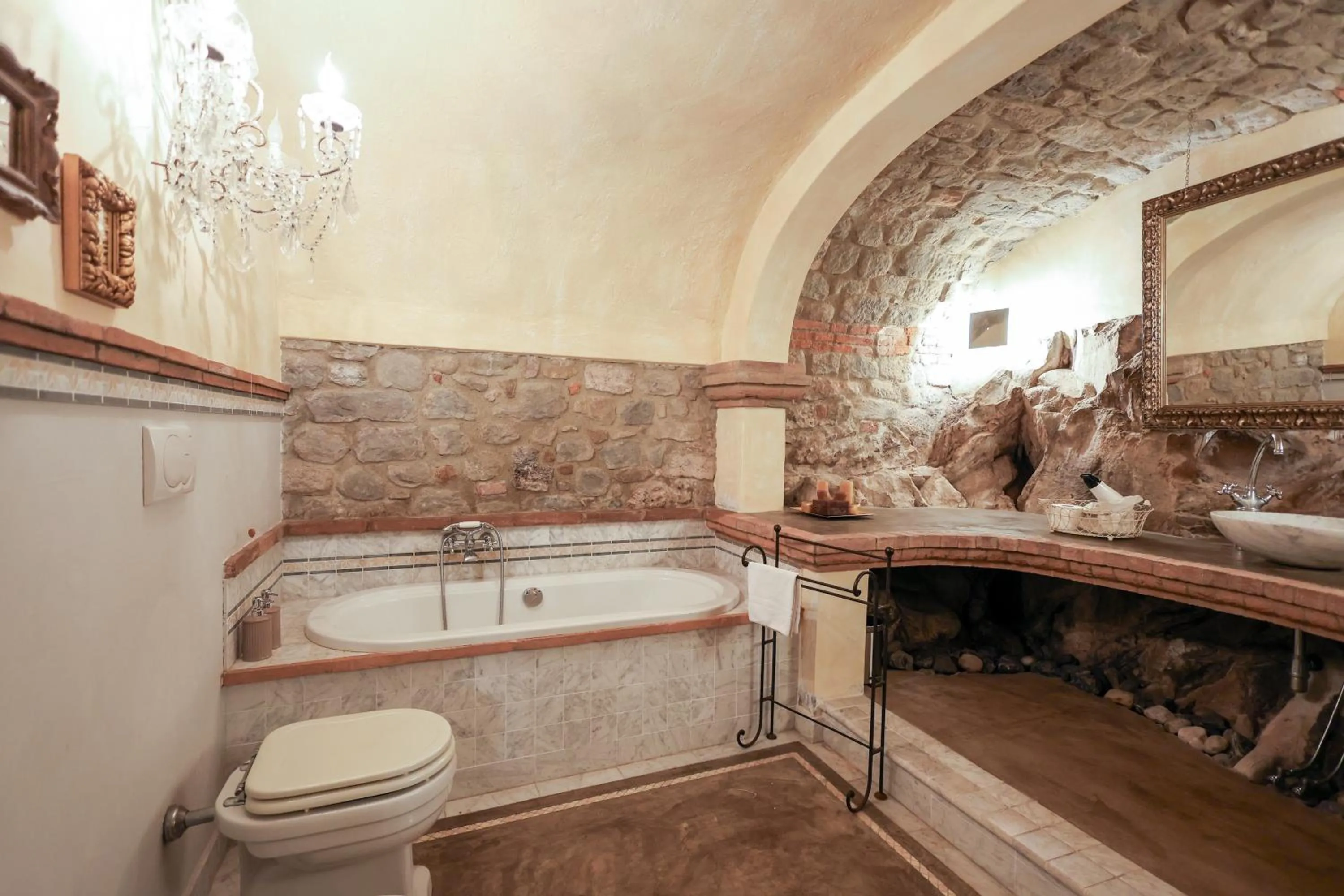 Toilet in Dimora Belvedere