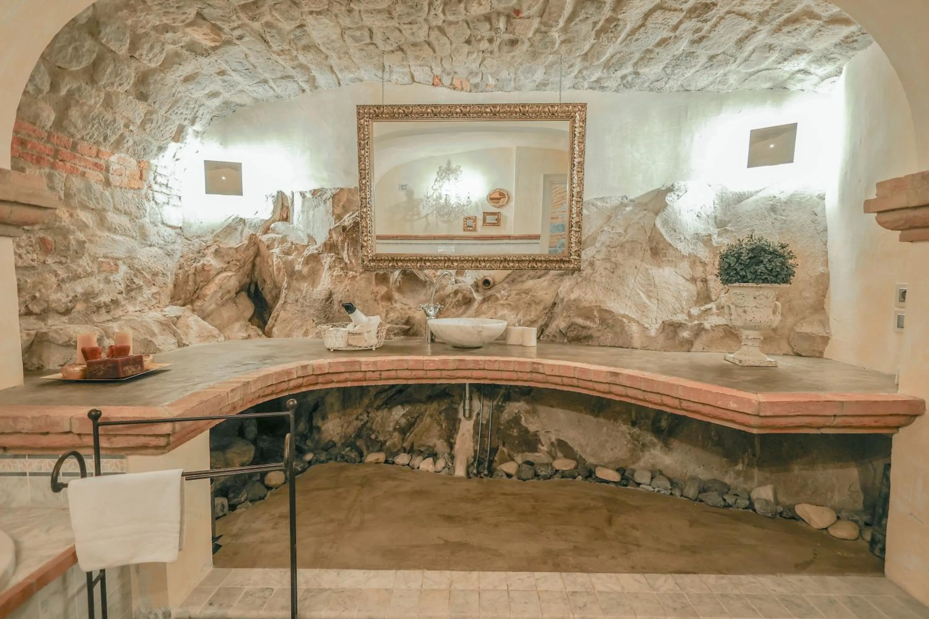 Bathroom in Dimora Belvedere