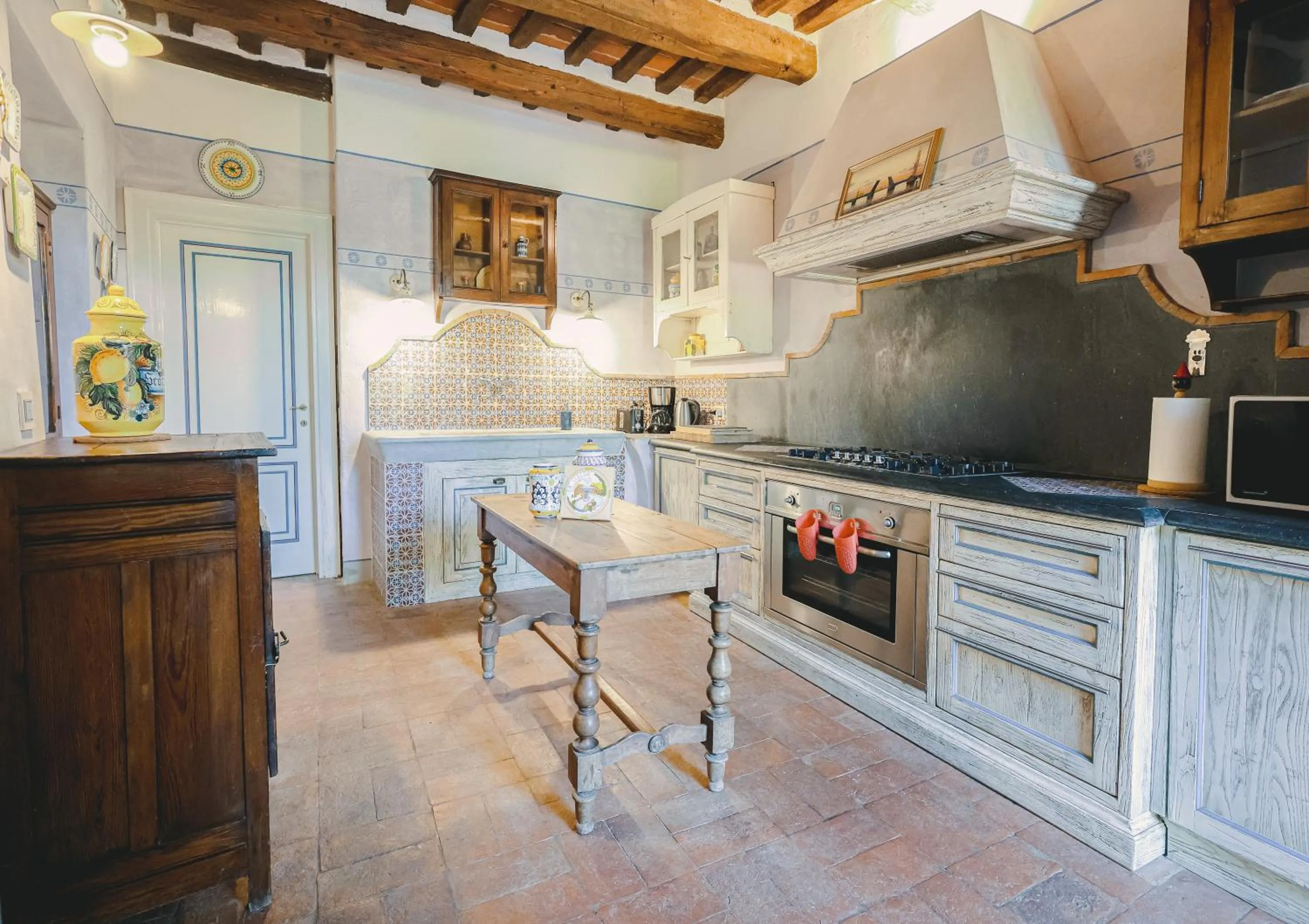 Kitchen or kitchenette in Dimora Belvedere