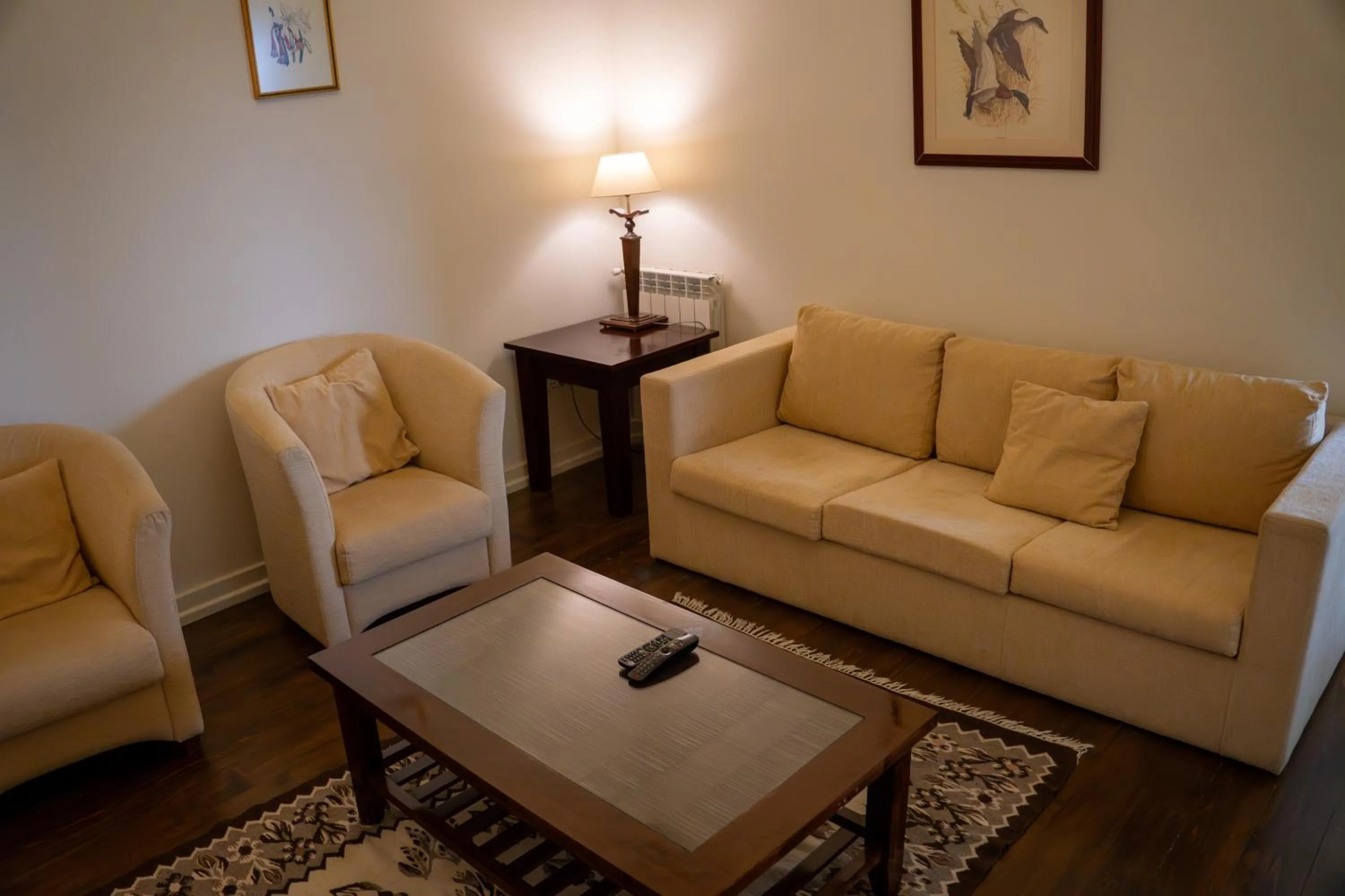 Living room in Delta Resort Treetop by Eight Continents