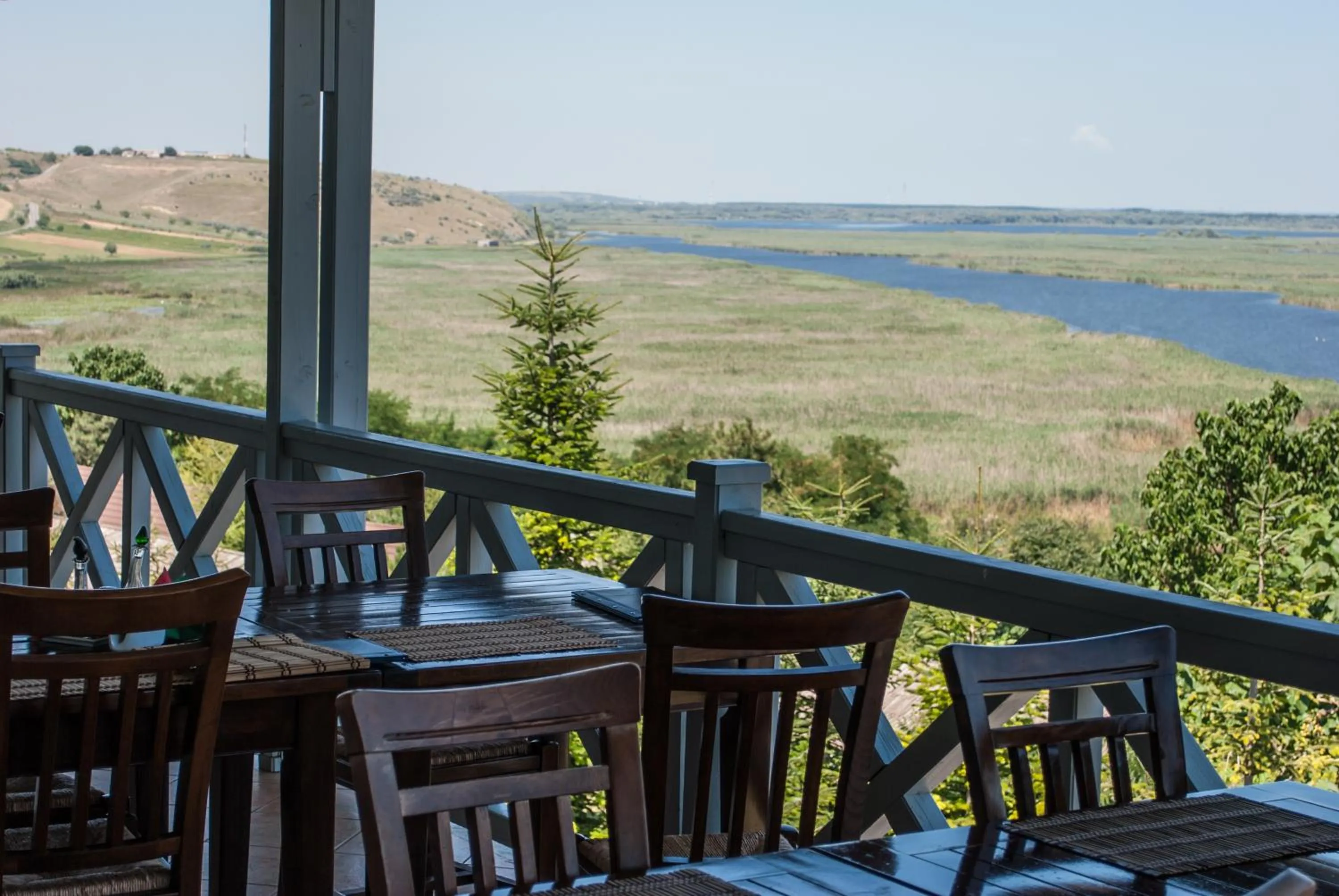 Patio in Delta Resort Treetop by Eight Continents