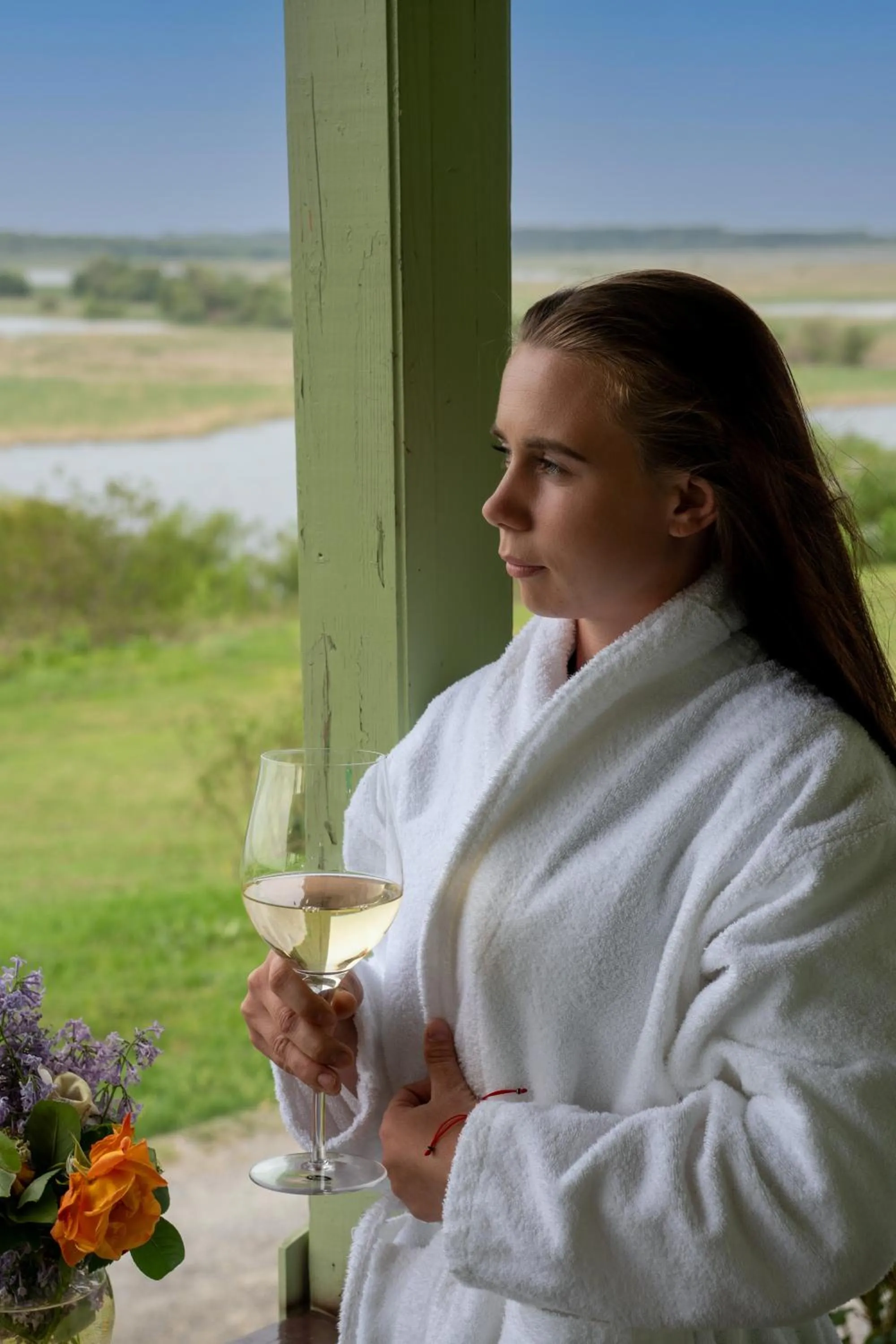 Patio in Delta Resort Treetop by Eight Continents
