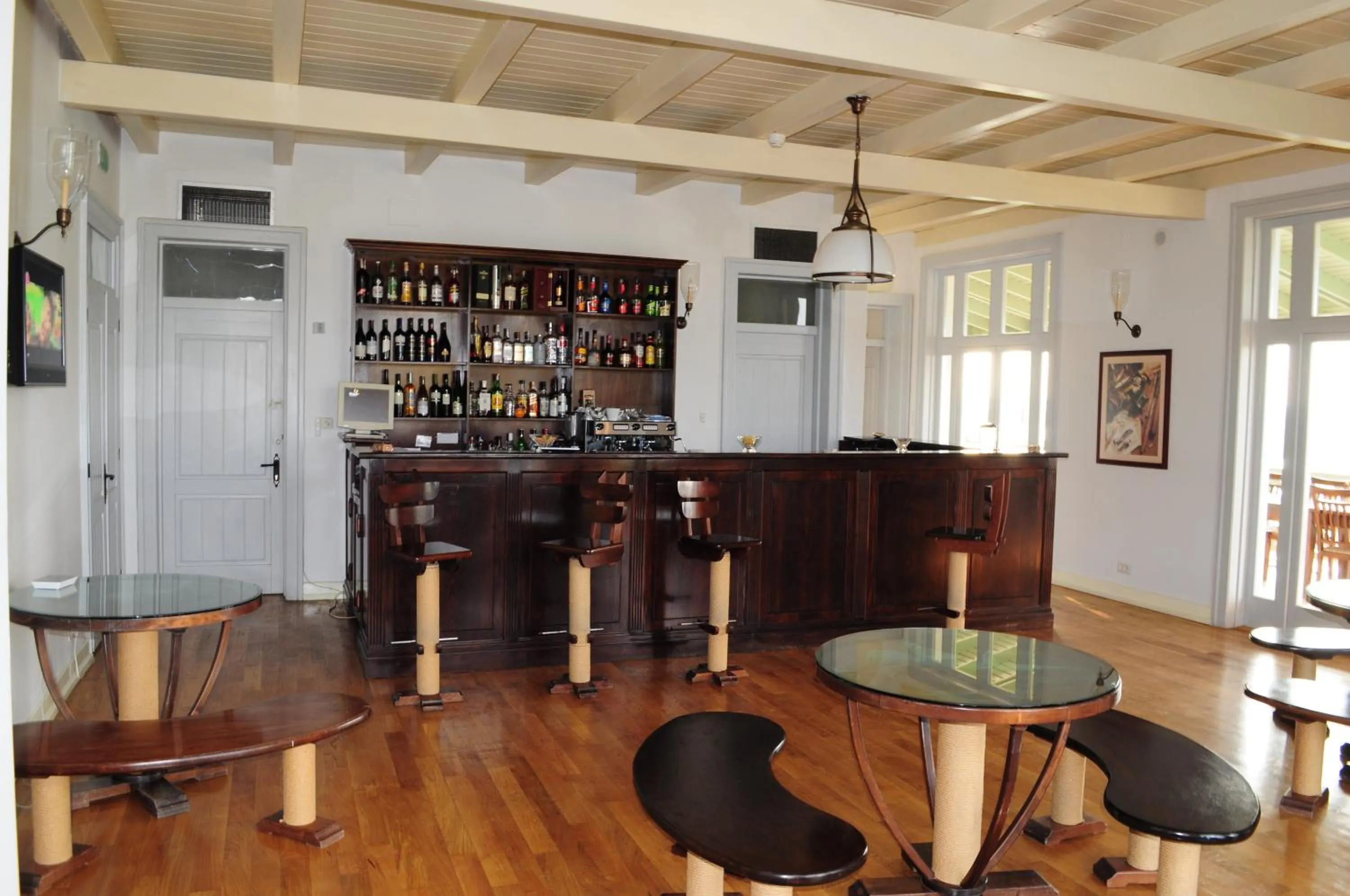 Living room in Delta Resort Treetop by Eight Continents
