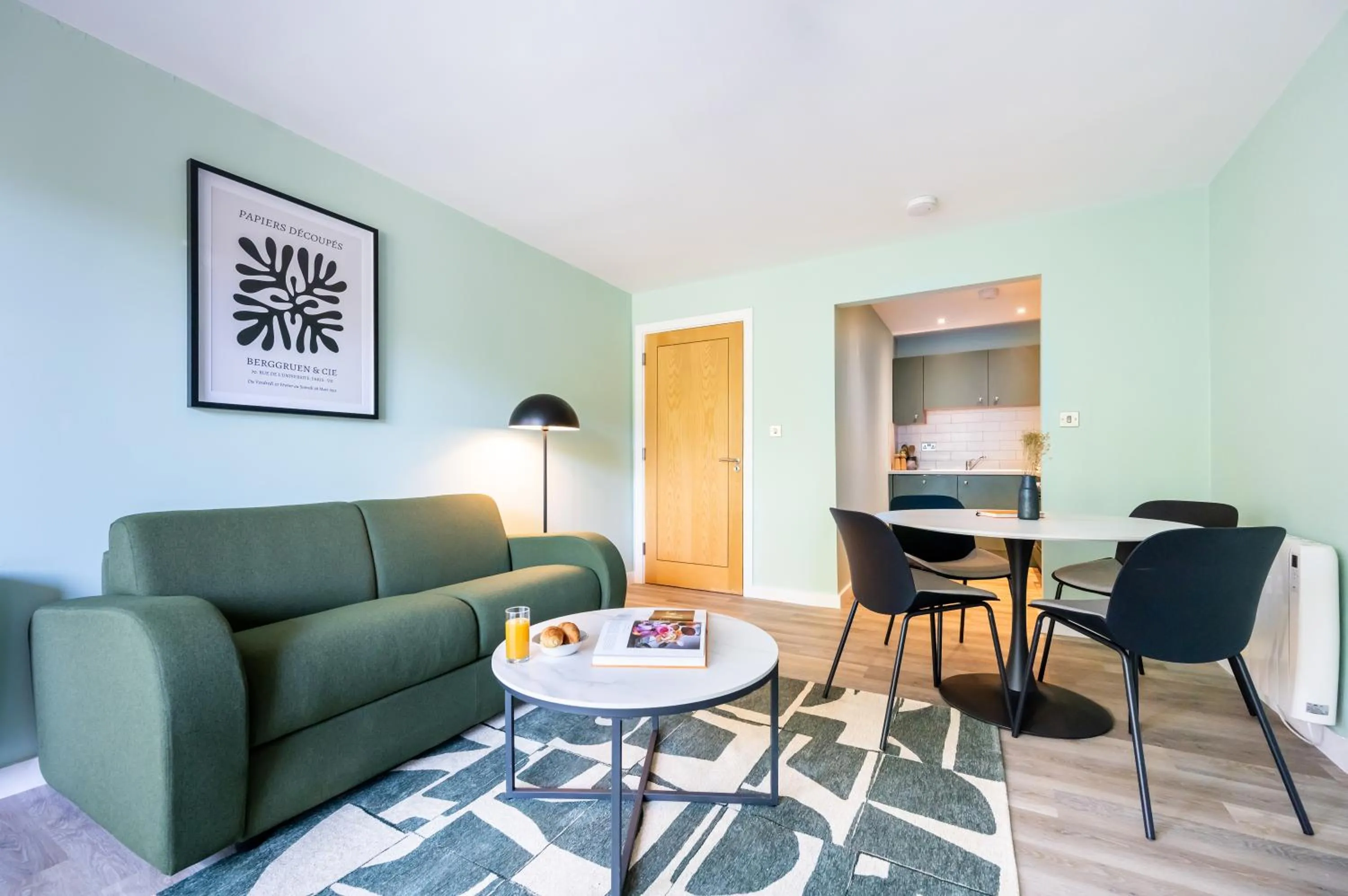 Living room in Staycity Aparthotels Dublin Augustine