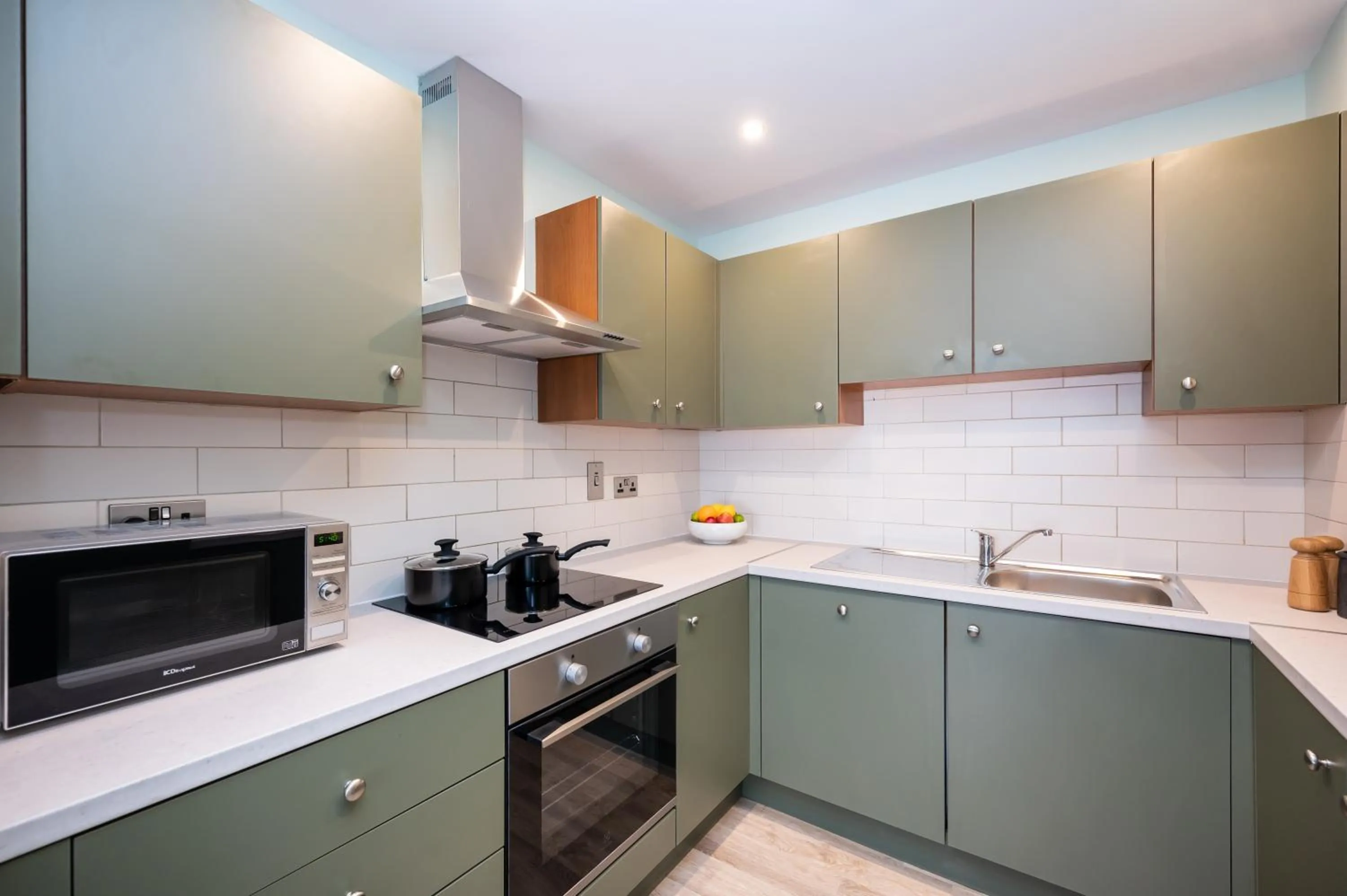 Kitchen or kitchenette in Staycity Aparthotels Dublin Augustine
