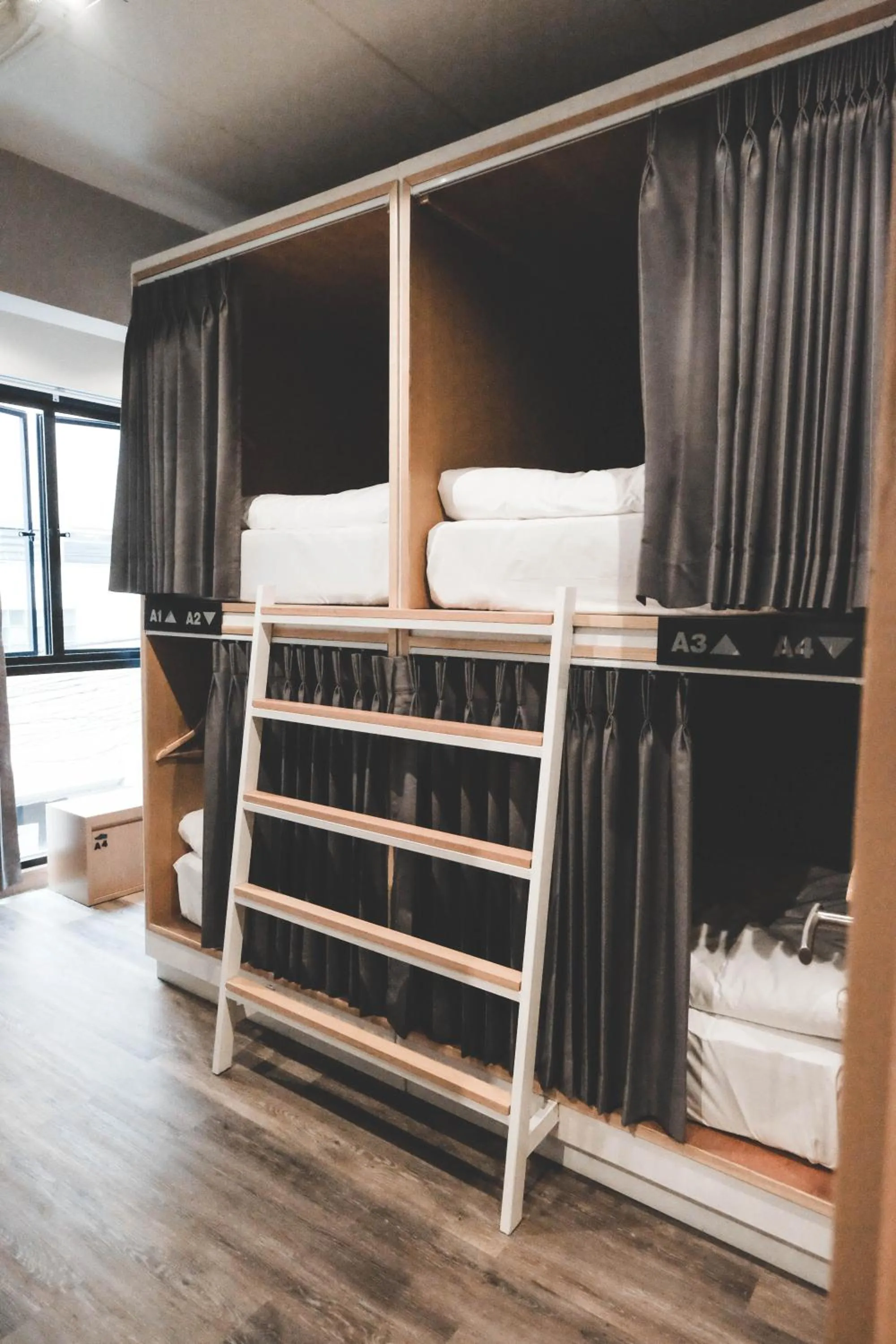 bunk bed, Bed in Stay Thapae Hostel