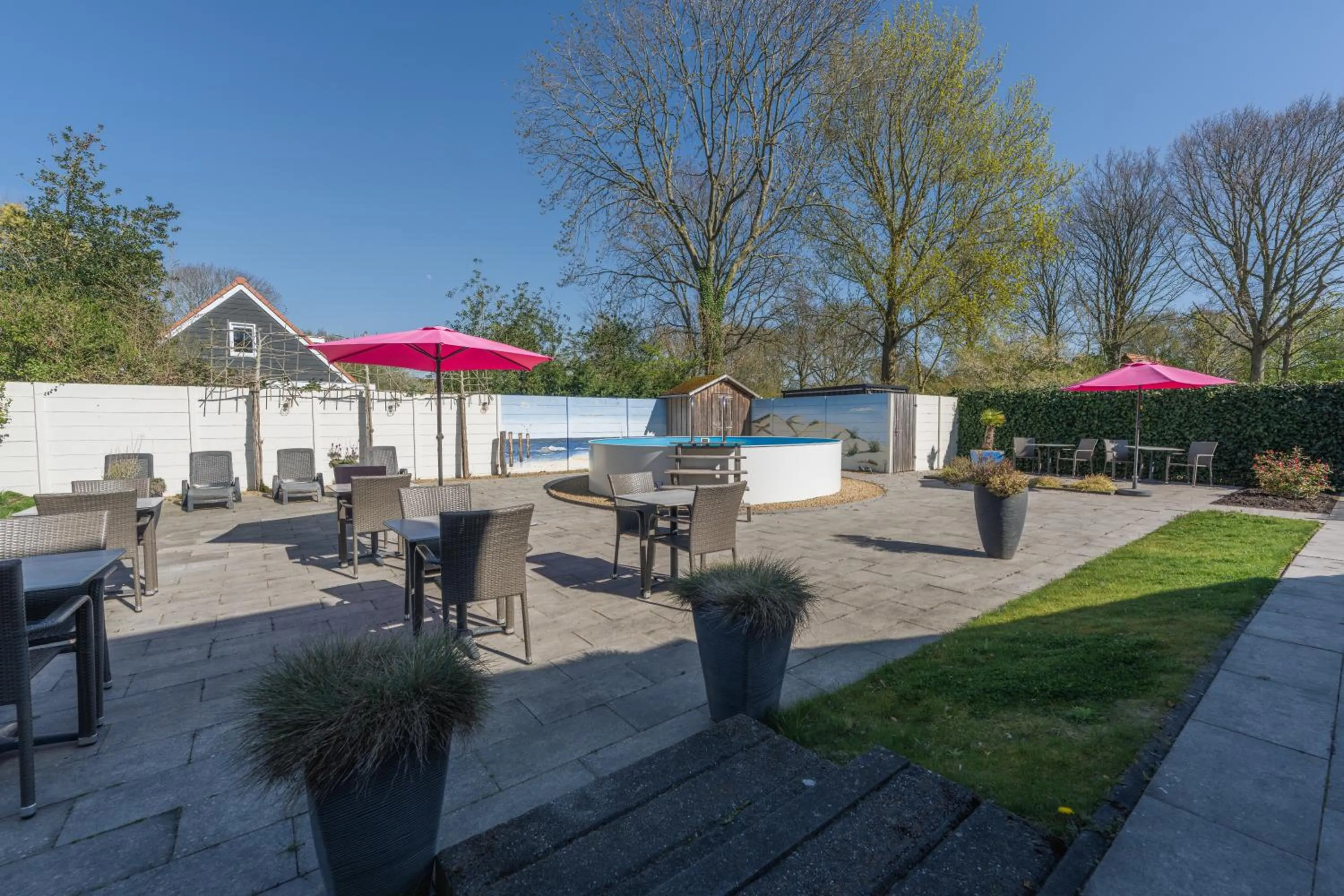 Garden in B&B Dennenbos