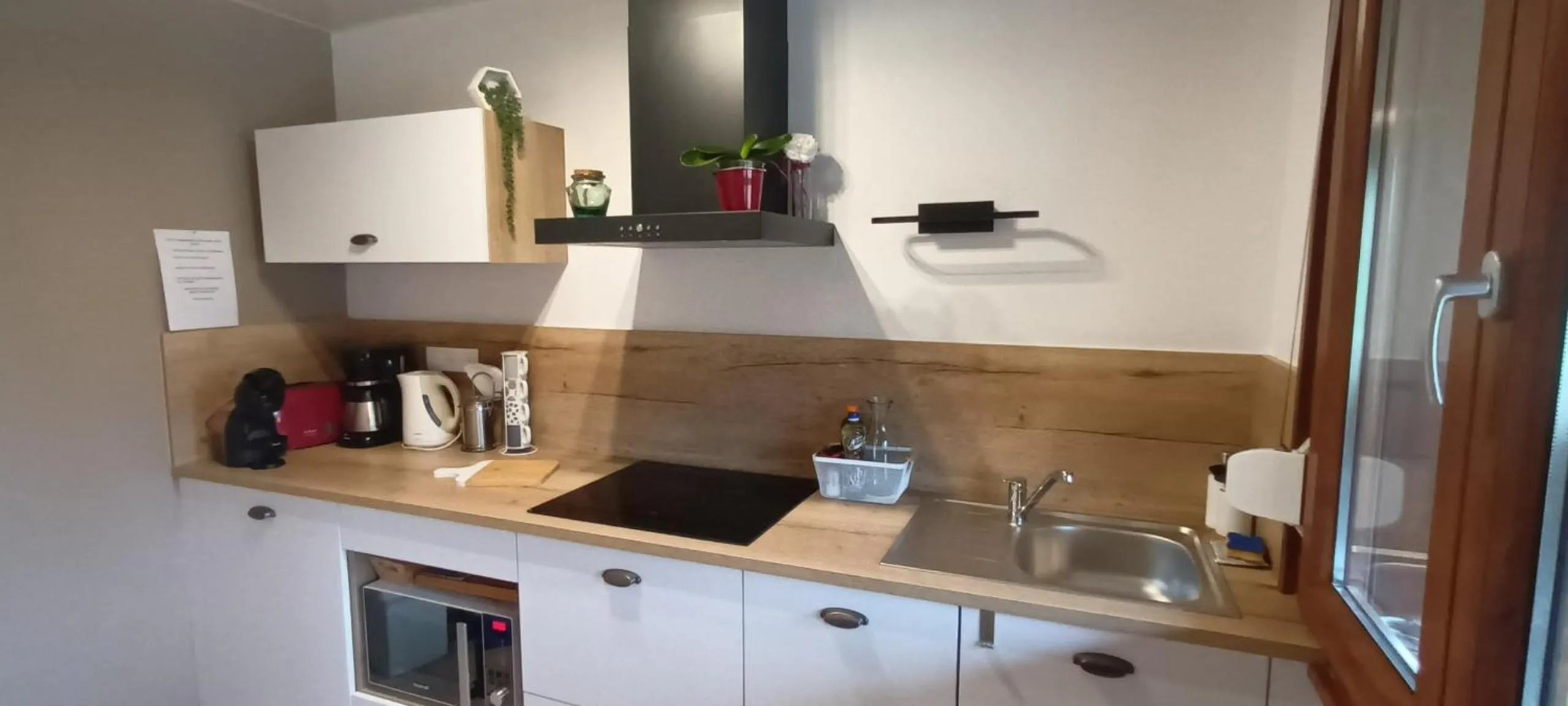 Kitchen or kitchenette in Chambres d'Hôtes Arnold