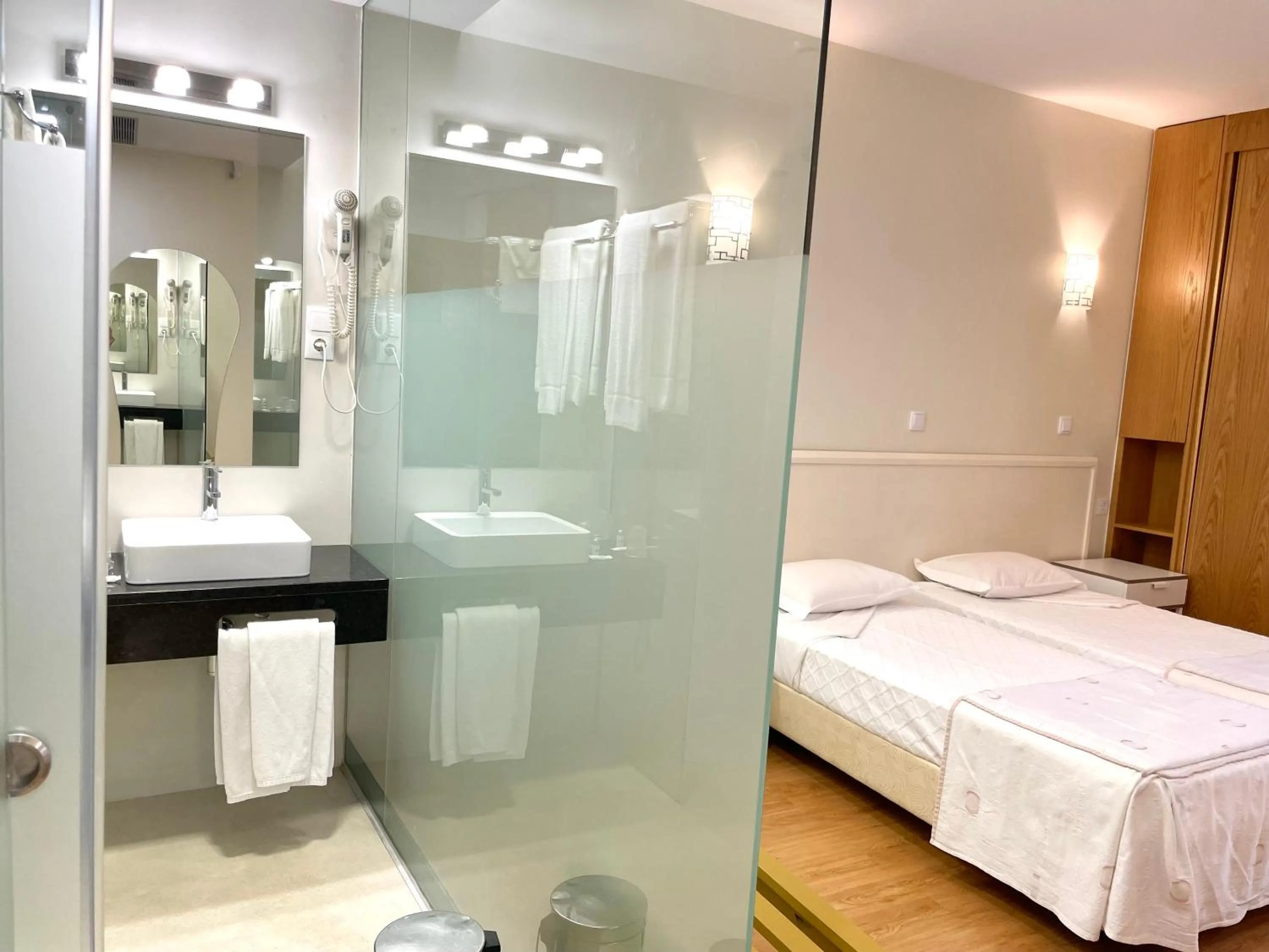 Bed in Hotel Universal