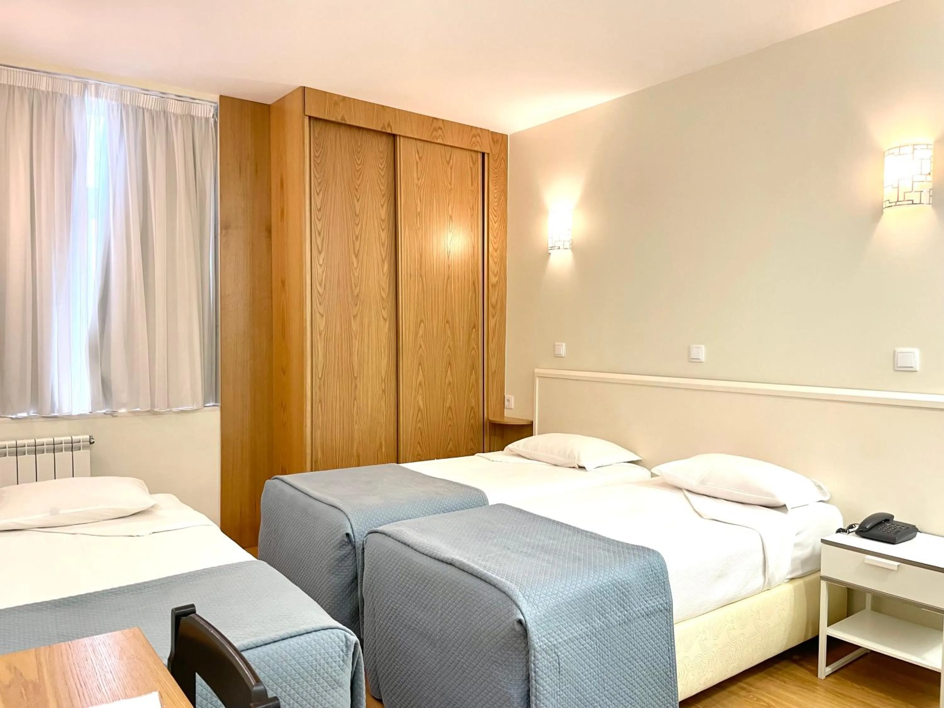 Bed in Hotel Universal