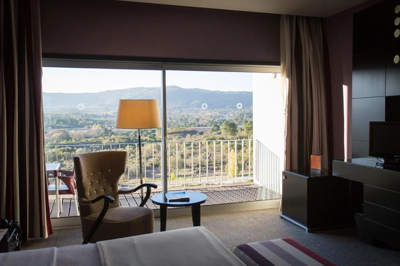 Property building, Bed in Hotel Casino Chaves