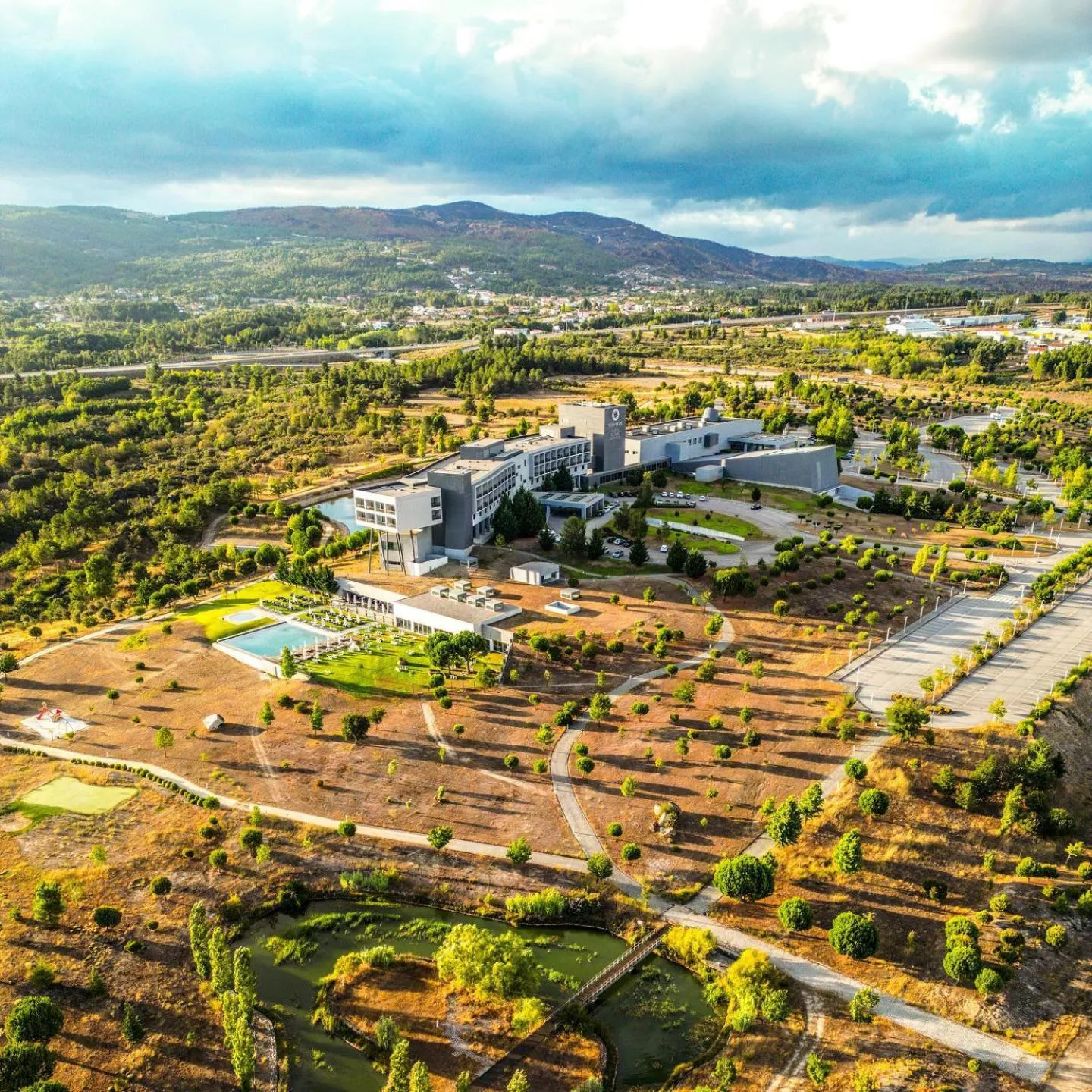 Bird's eye view in Hotel Casino Chaves
