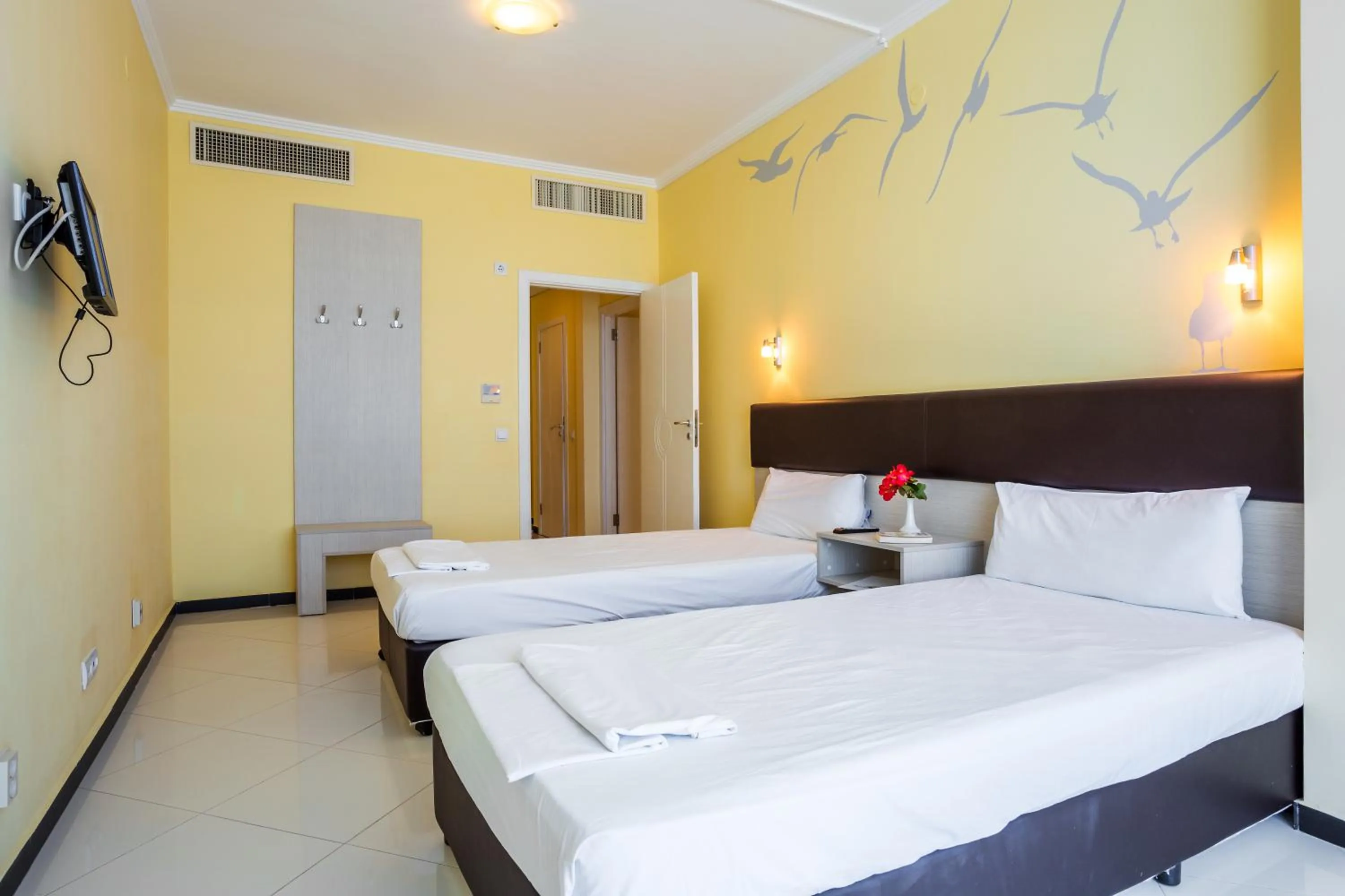 Spring, Bed in Blue Pearl Hotel - All Inclusive Plus