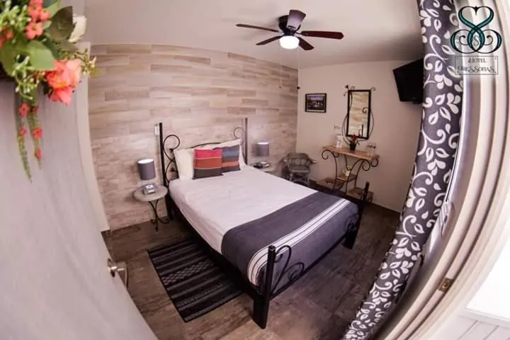 Bed in Hotel Tres Sofias