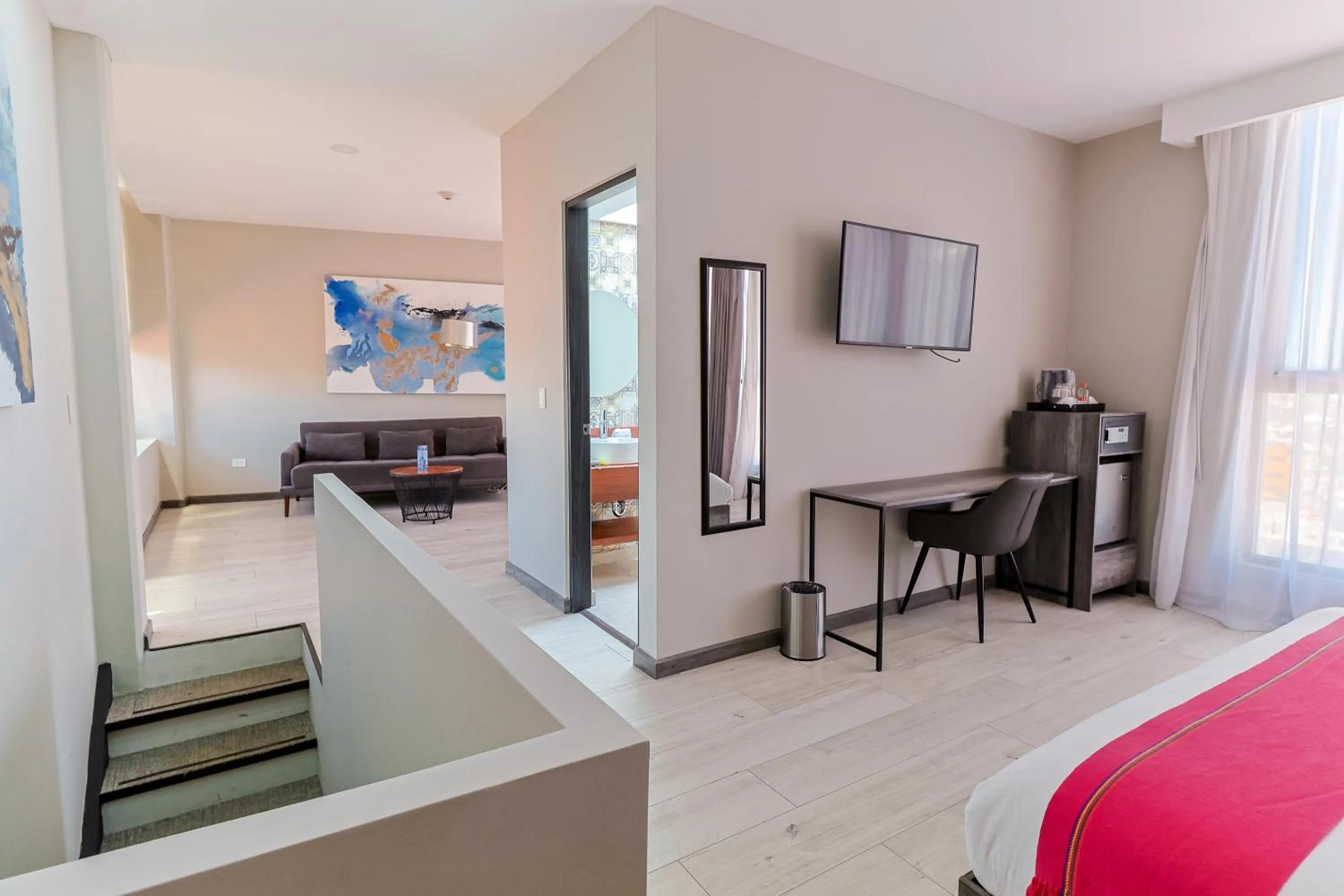 Photo of the whole room, Bed in Arkana Puebla by Grupo Amber