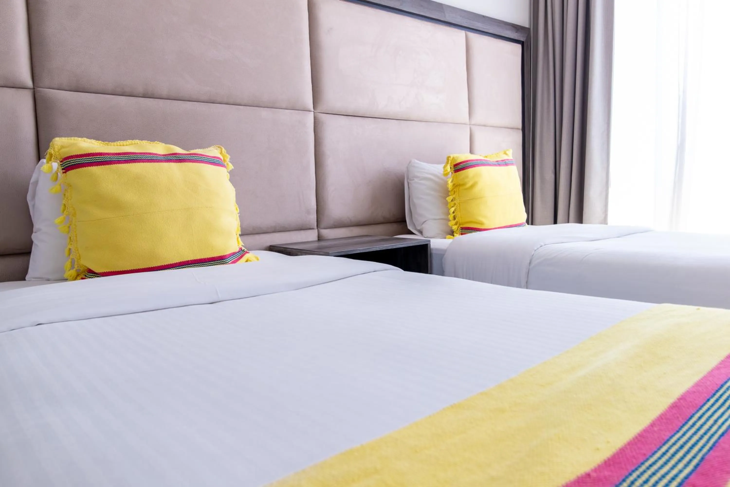 Bed in Arkana Puebla by Grupo Amber