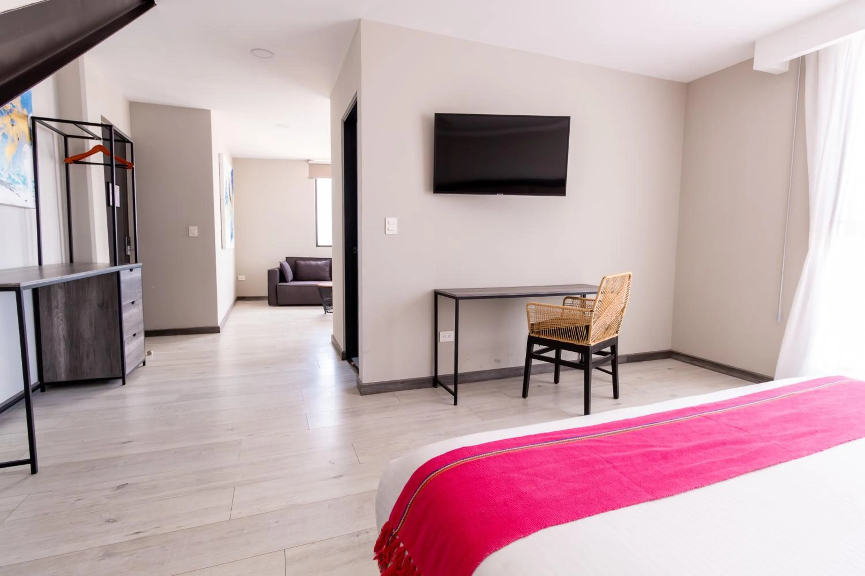 Bed in Arkana Puebla by Grupo Amber