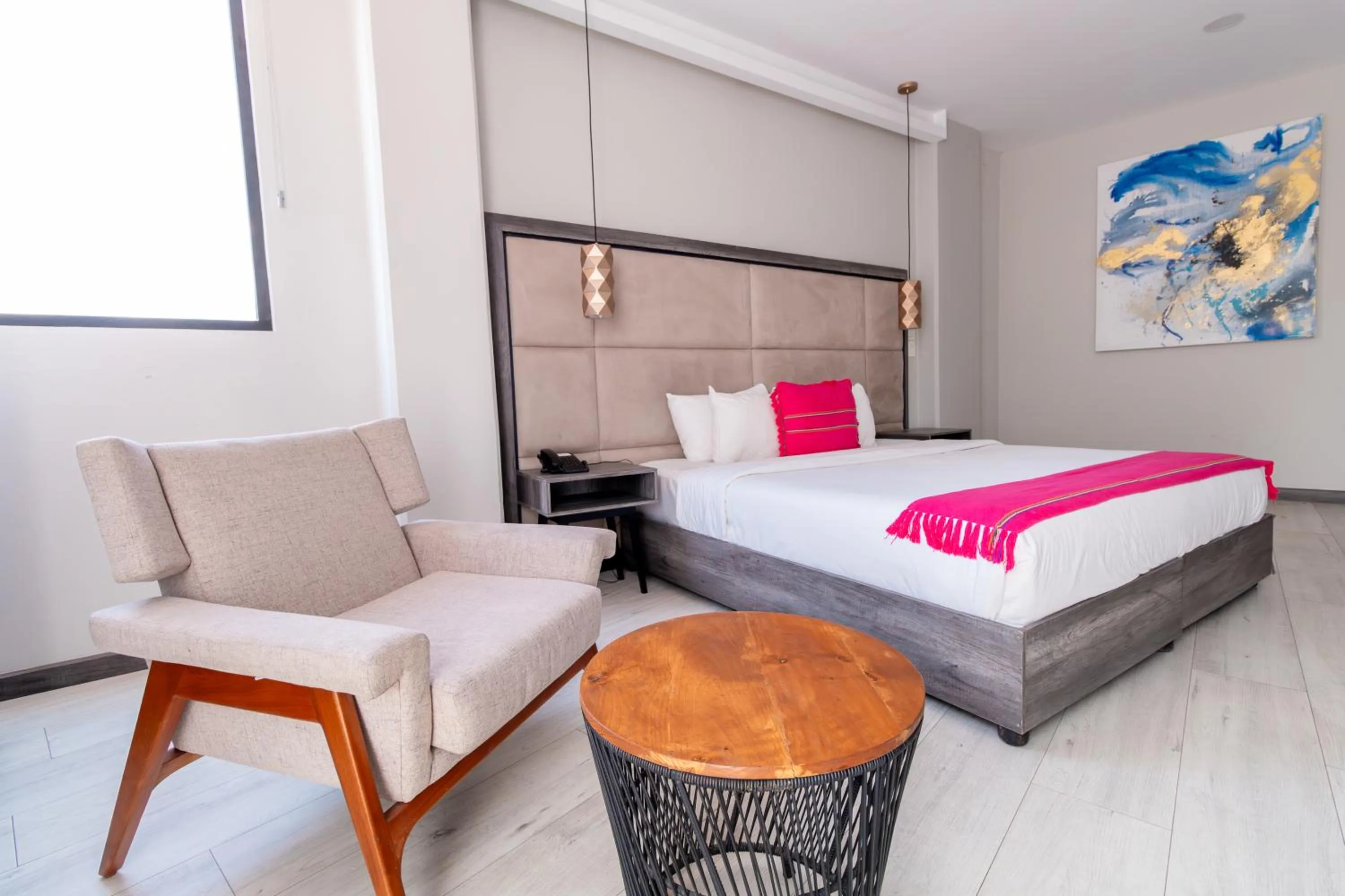 Bed in Arkana Puebla by Grupo Amber