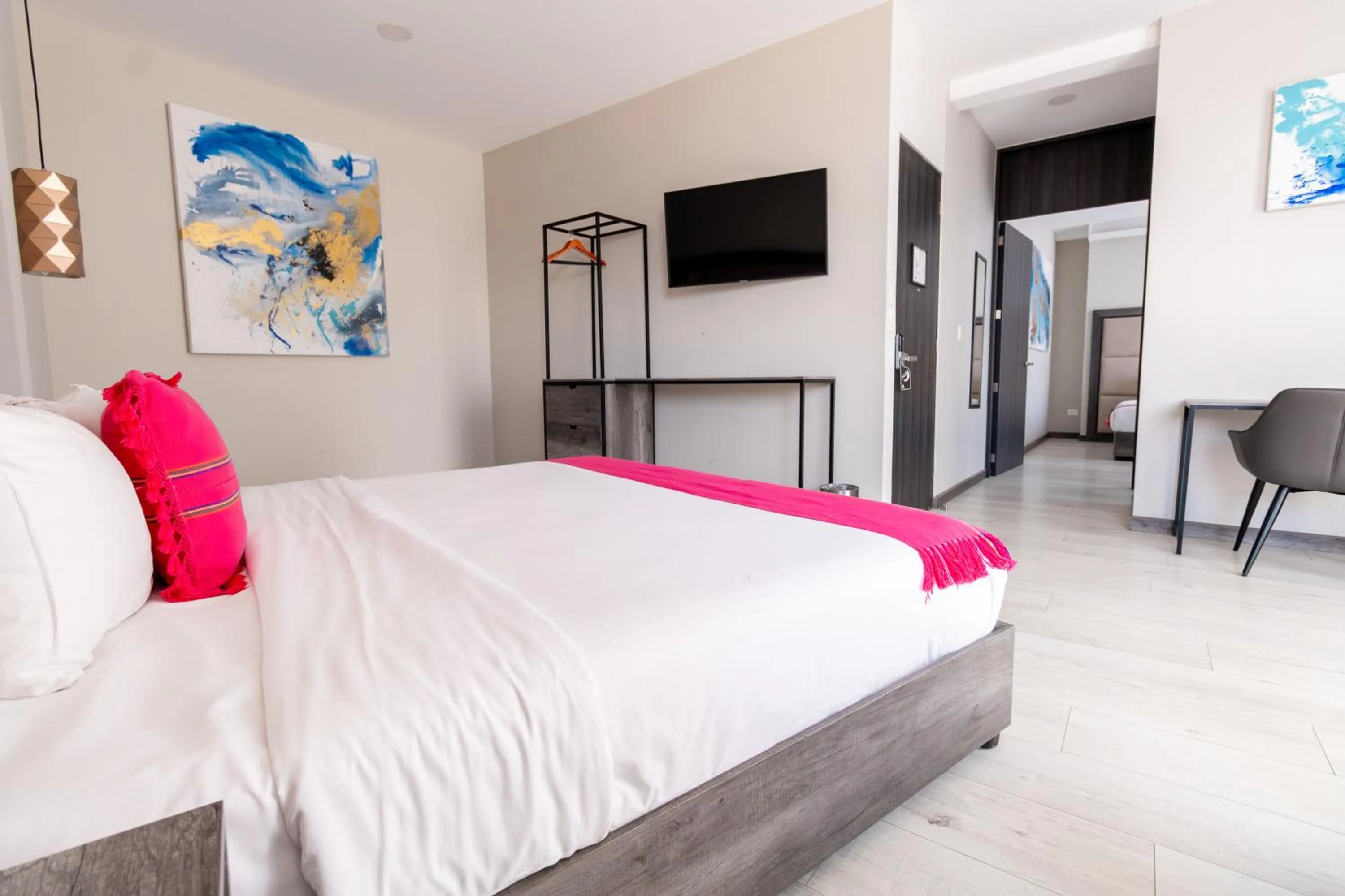 Bed in Arkana Puebla by Grupo Amber